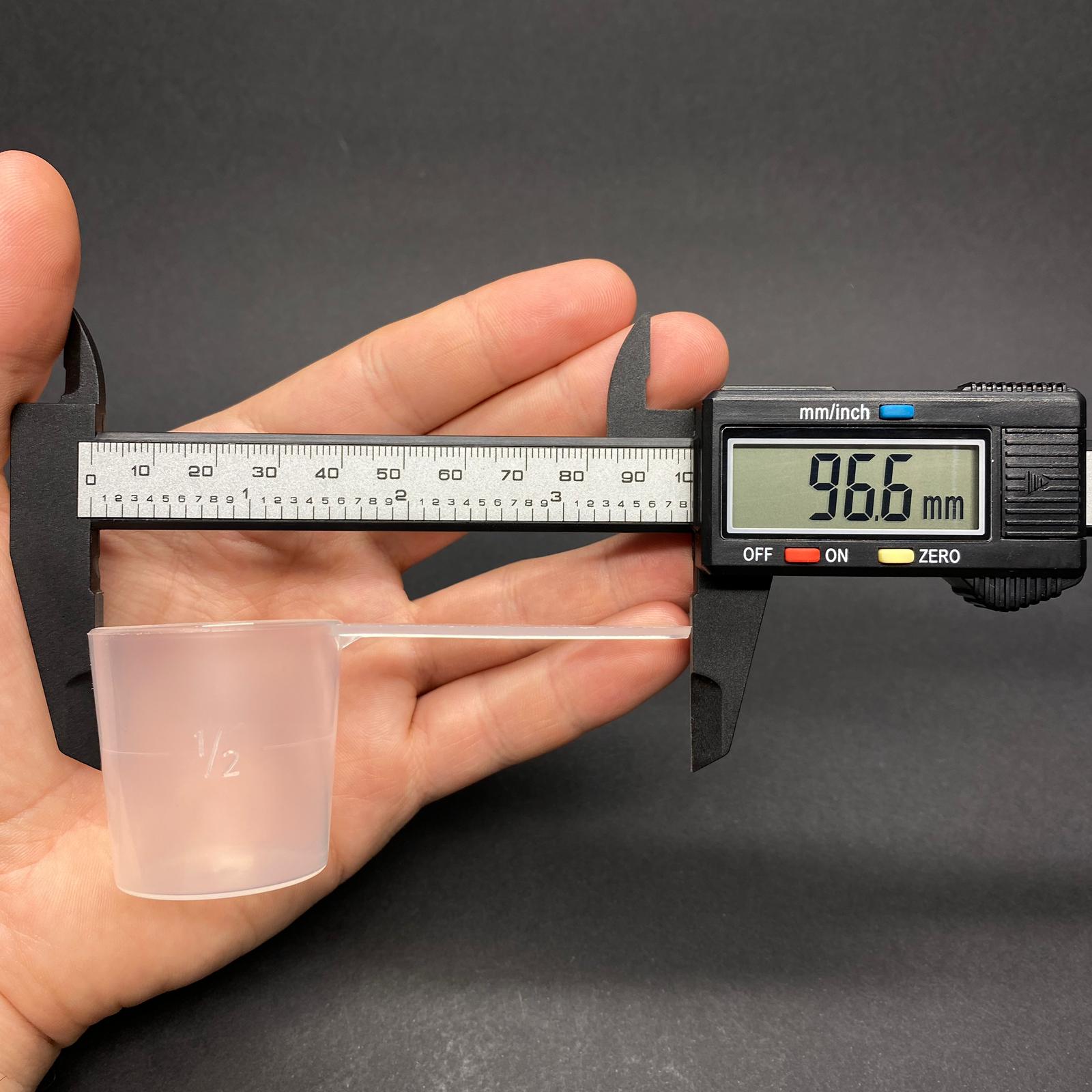 SAPLI ÖLÇEK - 30 ML - SAPLI ÖLÇÜ KAŞIĞI - ŞURUP ÖLÇEĞİ - TOZ ÖLÇEĞİ - KİMYASAL ÖLÇEK