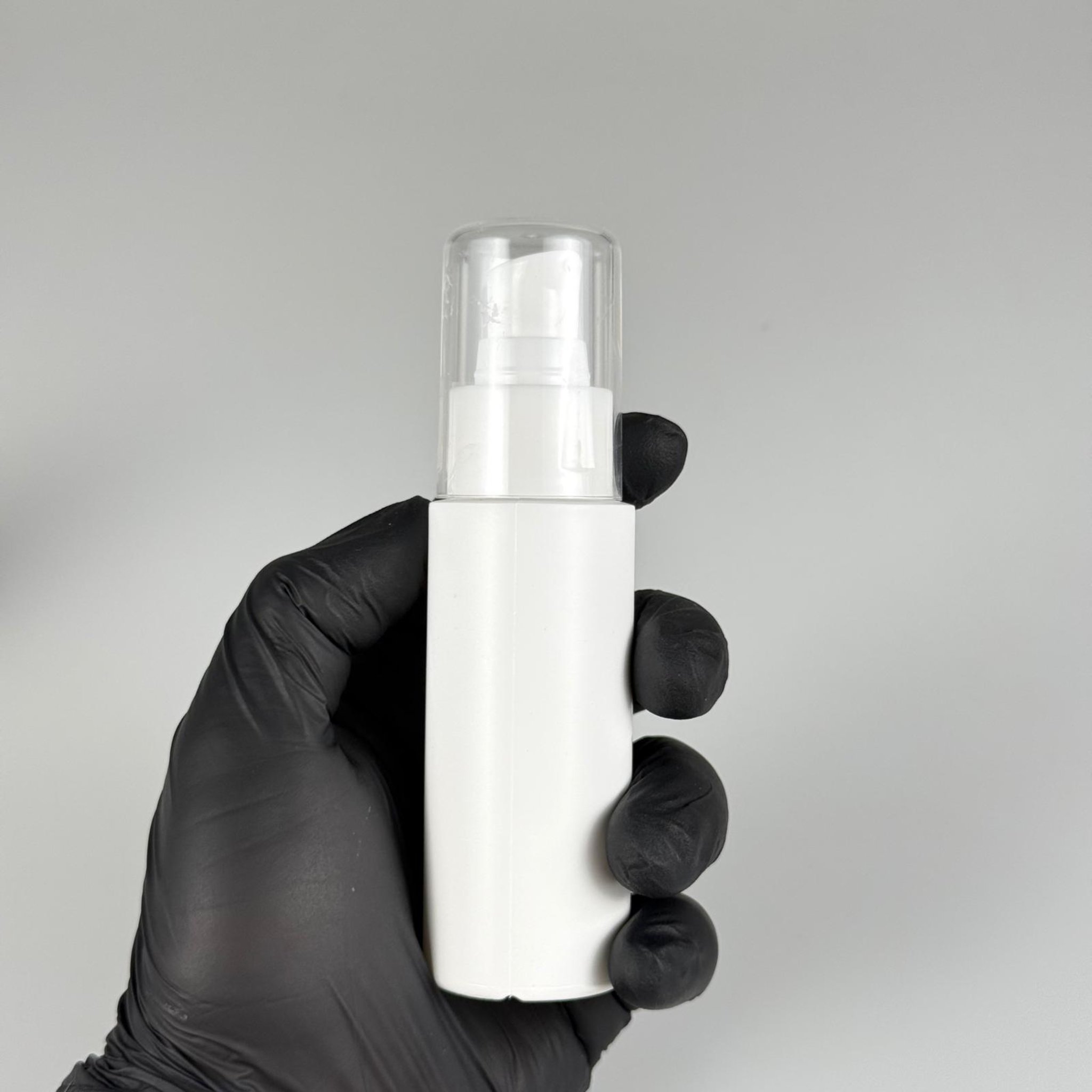 50 CC BEYAZ POLİETİLEN PLASTİK ŞİŞE - BEYAZ LOSYON POMPALI - 50 ML POMPALI PLASTİK ŞİŞE