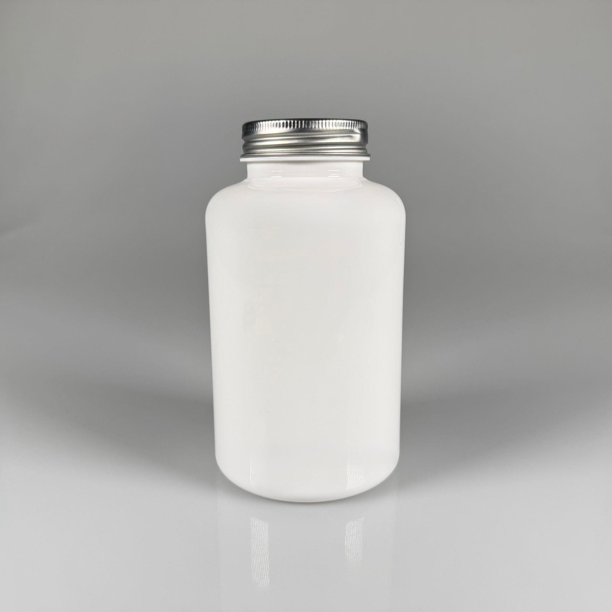 BAHARAT, TOZ, KAHVE, SAHLEP VB MUTFAK DÜZENLEME İÇİN KARE PLASTİK KAVANOZLAR - 400 ML -  RAF DÜZENLEYİCİ GIDAYA UYGUN KÖŞELİ GÜMÜŞ METAL KAPAKLI BEYAZ PET KAVANOZLARI