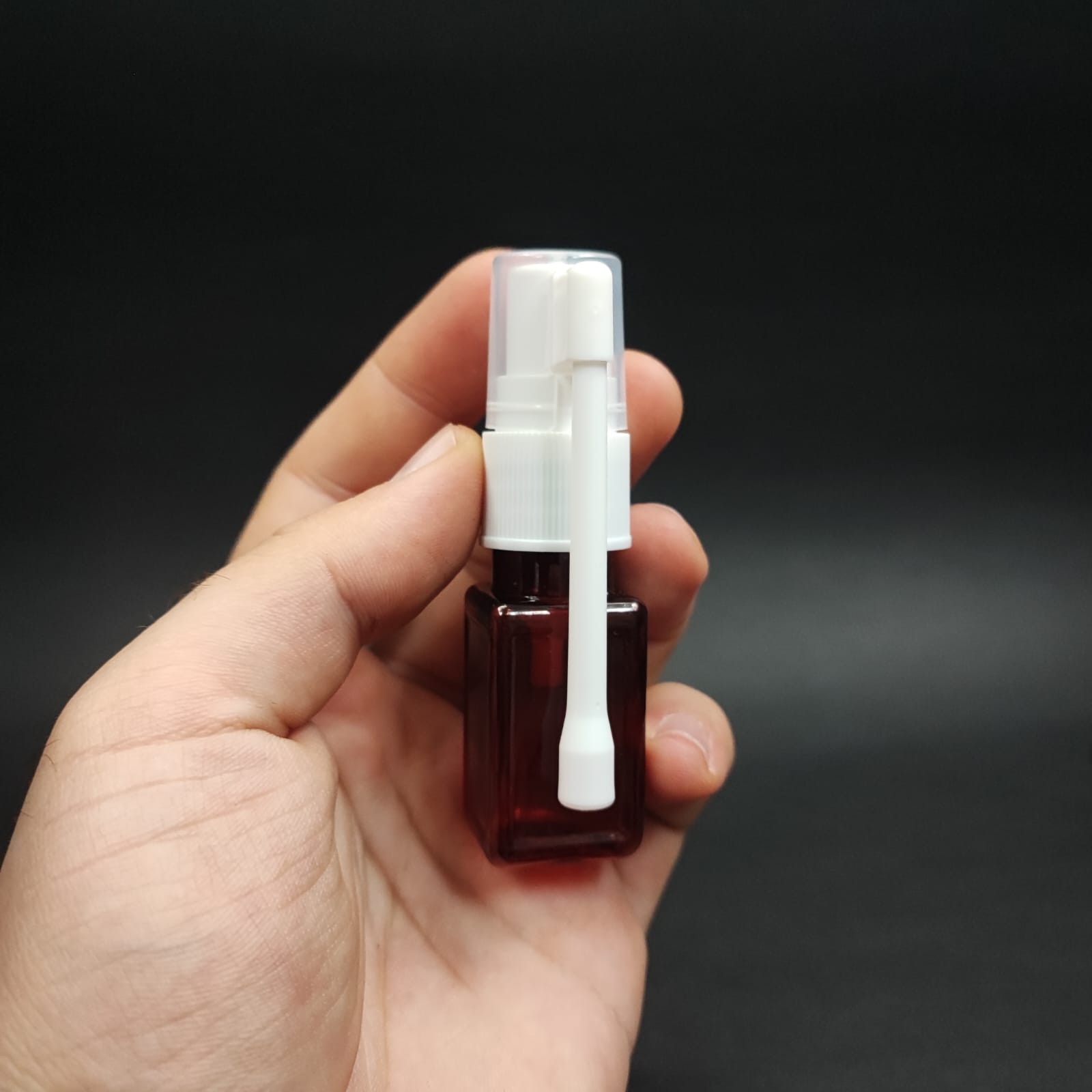 10 CC AMBER KARE PET ŞİŞE - ORAL BOĞAZ SPREYLİ 10 ML PLASTİK ŞİŞE