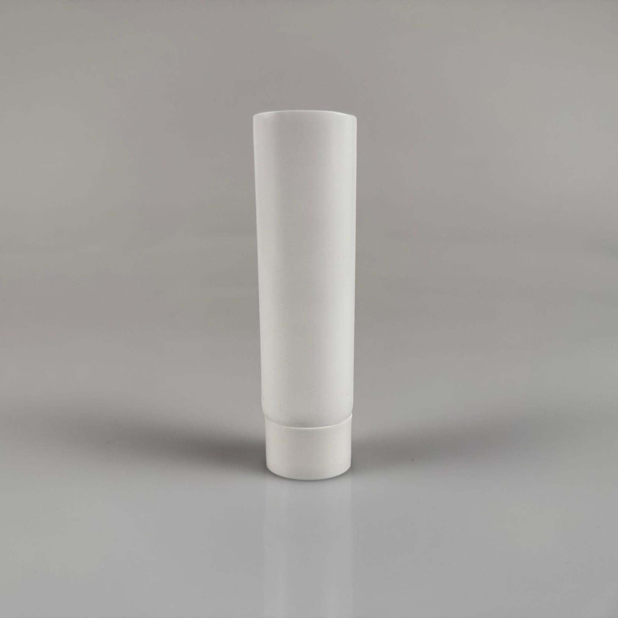KOZMETİK İÇİN BEYAZ BOŞ KREM TÜPÜ KAPAKLI - 30 ML - MERHEM TÜPÜ - LİPGLOSS TÜP - DUDAK PARLATICISI TÜPÜ - BAL DOLUMU İÇİN PLASTİK TÜP  - DÜZ - ALTI AÇIK ELLE KAPANMAZ ISITICI GEREKİR