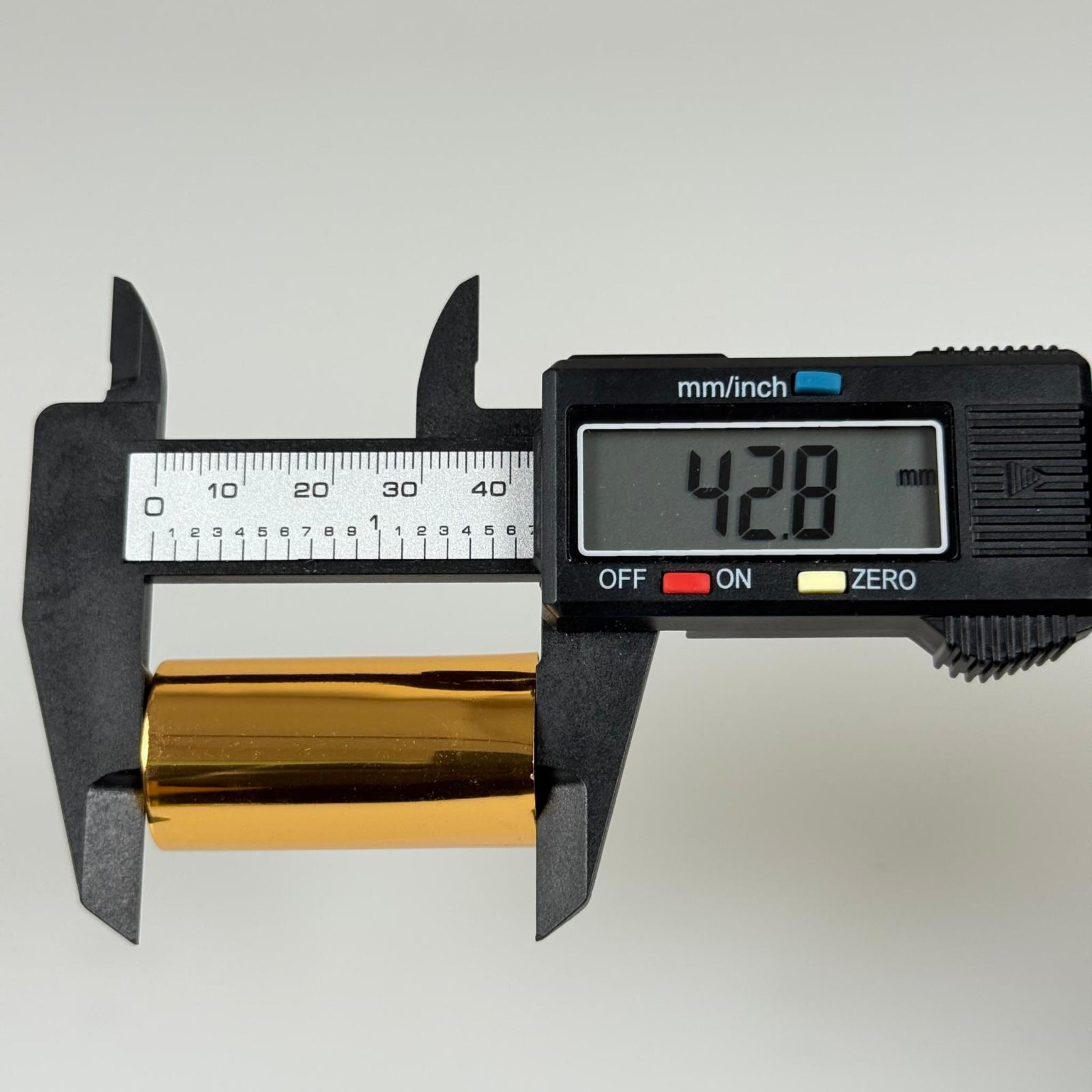 METAL KORUYUCU KAPAK GOLD RENK (18 MM DAMLALIK VE SPREY ÜZERİNE)