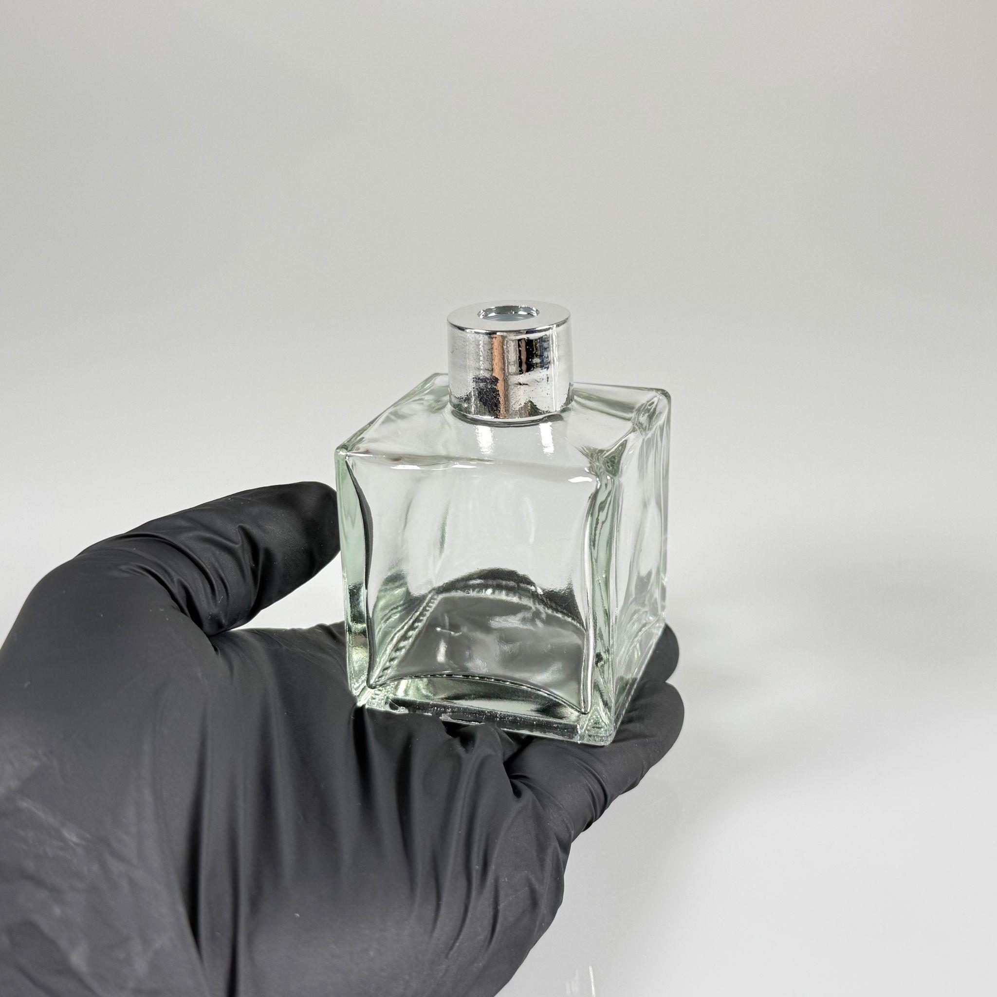 100 CC KARE BAMBU CAM BAMBU ODA KOKUSU ŞİŞESİ - 100 ML KÖŞELİ BAMBU ODA KOKUSU ŞİŞESİ - DİFÜZÖR ŞİŞE- CAM ŞİŞE + GÜMÜŞ PLASTİK KAPAK + TIPA - YENİ MODEL