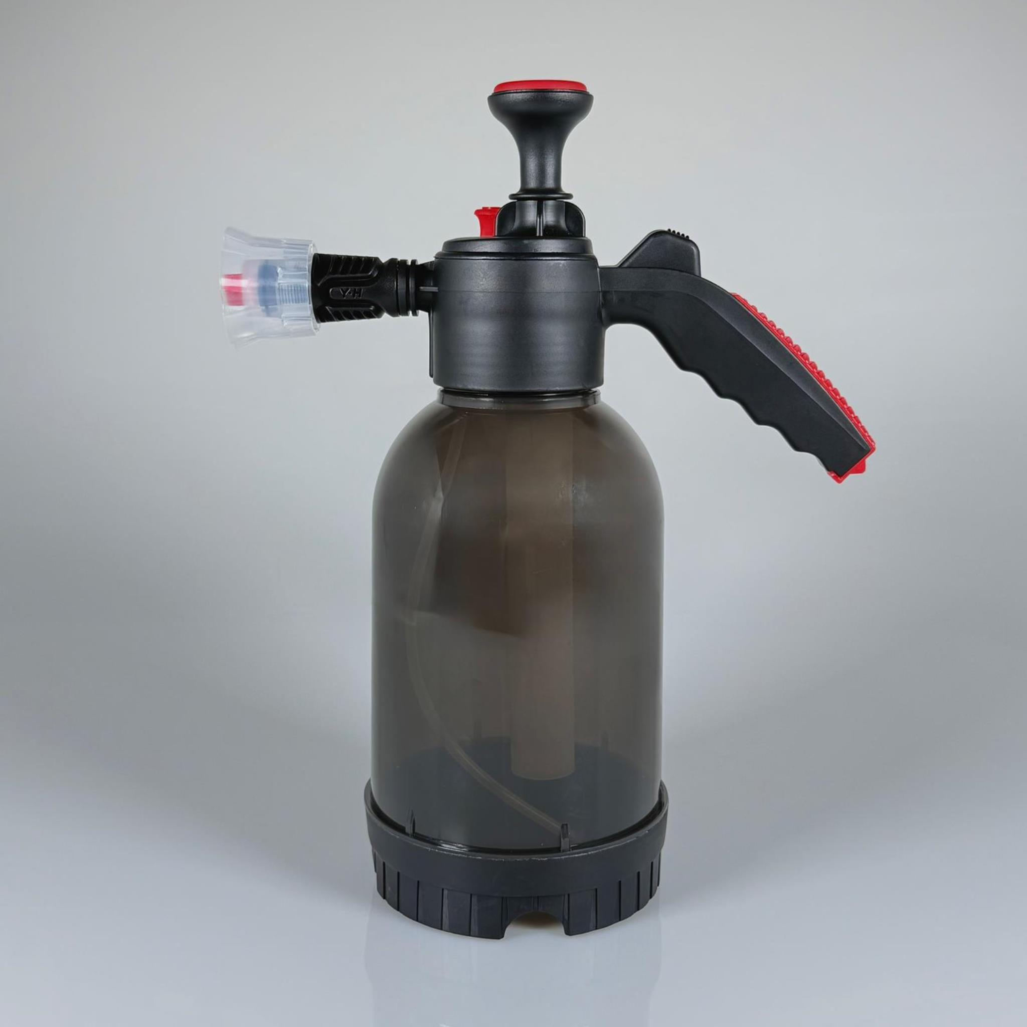 BASINÇLI İLAÇLAMA POMPASI + 2 LT SİYAH YARI SAYDAM ŞİŞE TAKIM - BİTKİ FISFISI , OTO TEMİZLİK , OTO YIKAMA, KÖPÜK YAPICI, SULAMA VB İÇİN İÇİN AYARLANABİLİR PÜSKÜRTÜCÜ SPREY