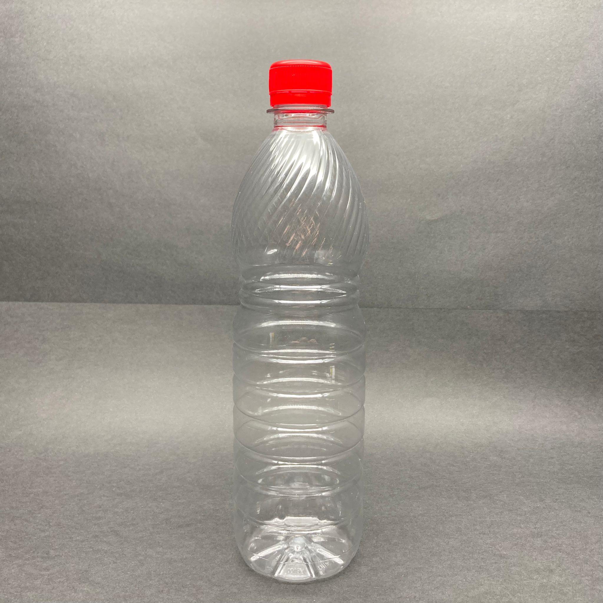 750 CC PET ŞİŞE - KIRMIZI KİLİTLİ KAPAKLI - 750 ML PLASTİK ŞİŞE