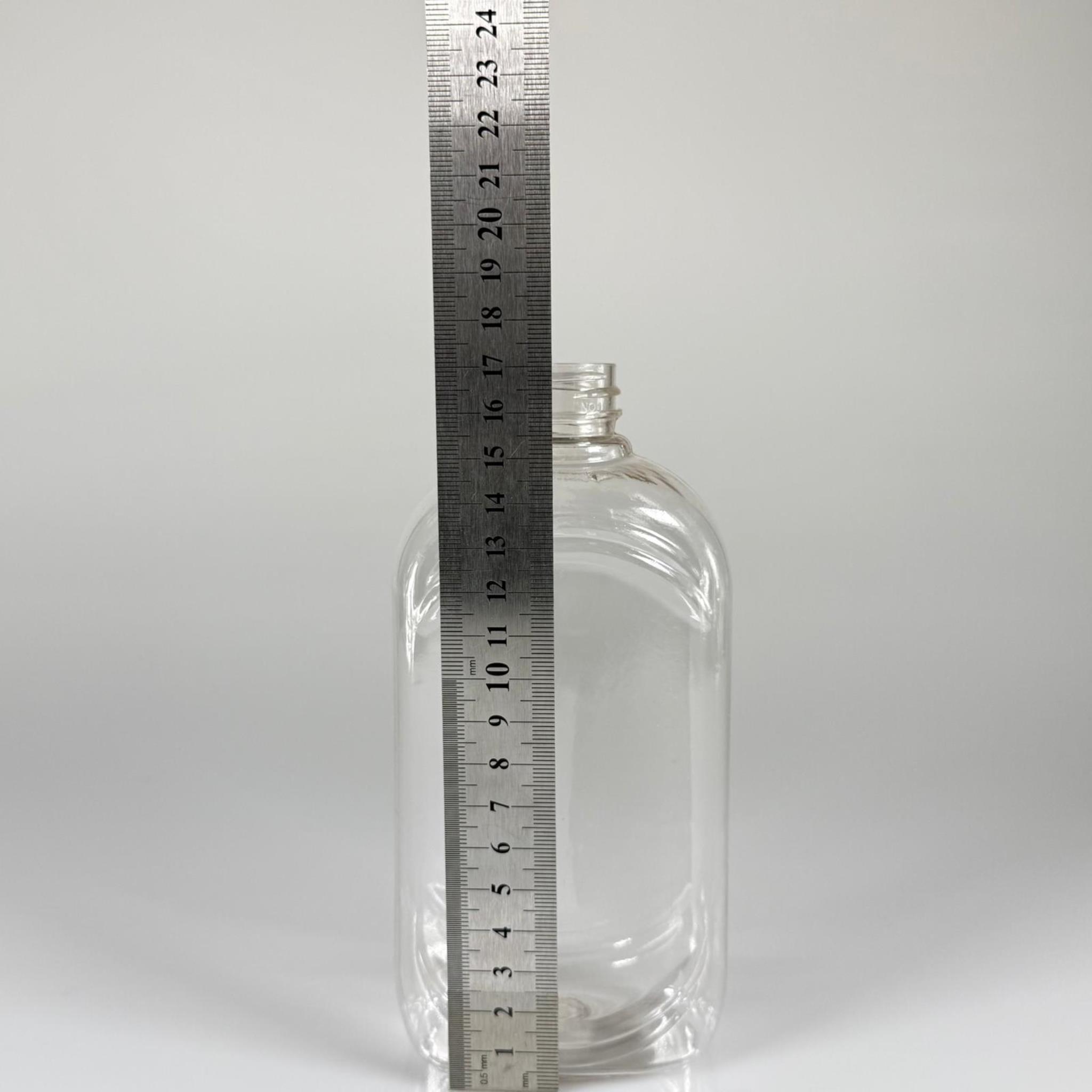 500 CC YASSI PET ŞİŞE KAPAKSIZ - 28 AĞIZ - 500 ML PET ŞİŞE