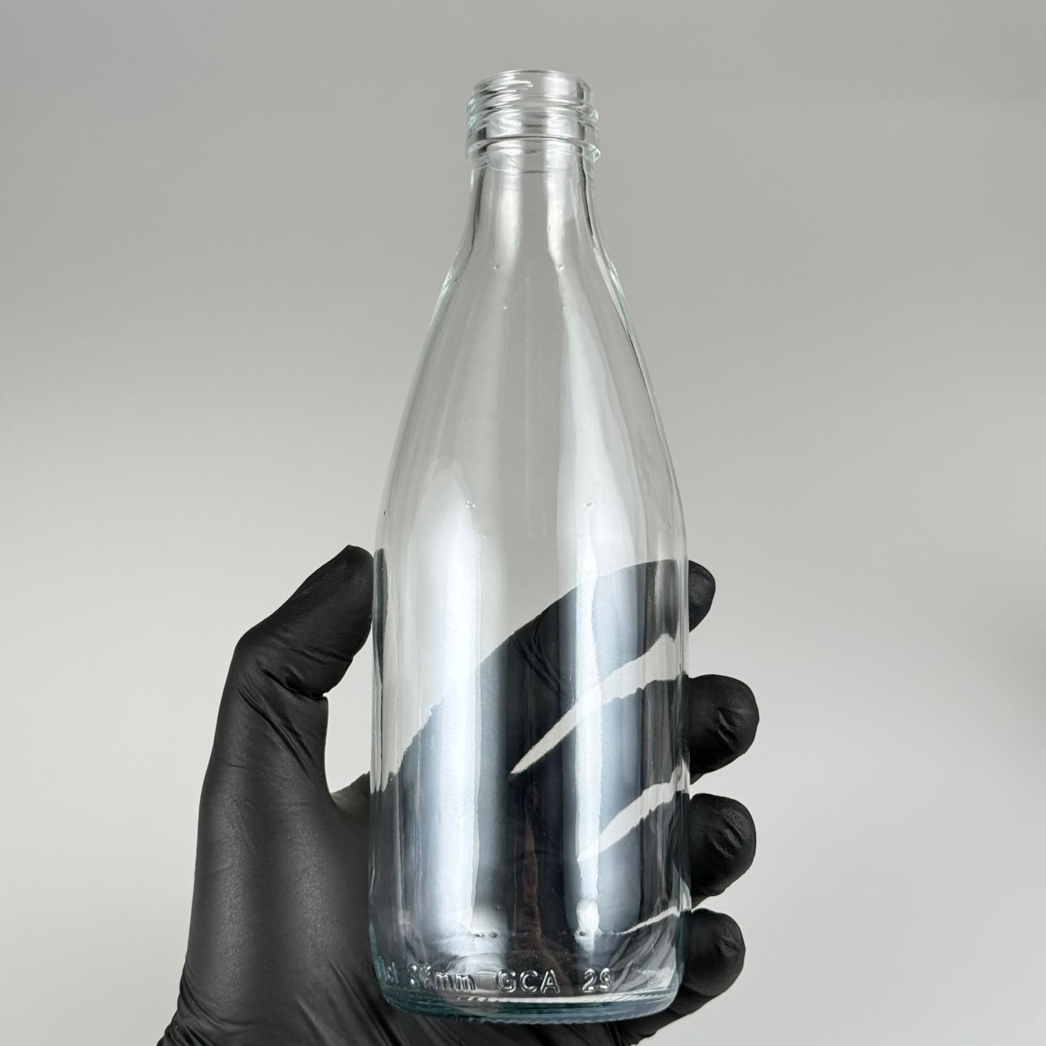 330 CC CAM ŞİŞE - 28 AĞIZ - KAPAKSIZ - 330 ML CAM ŞİŞE