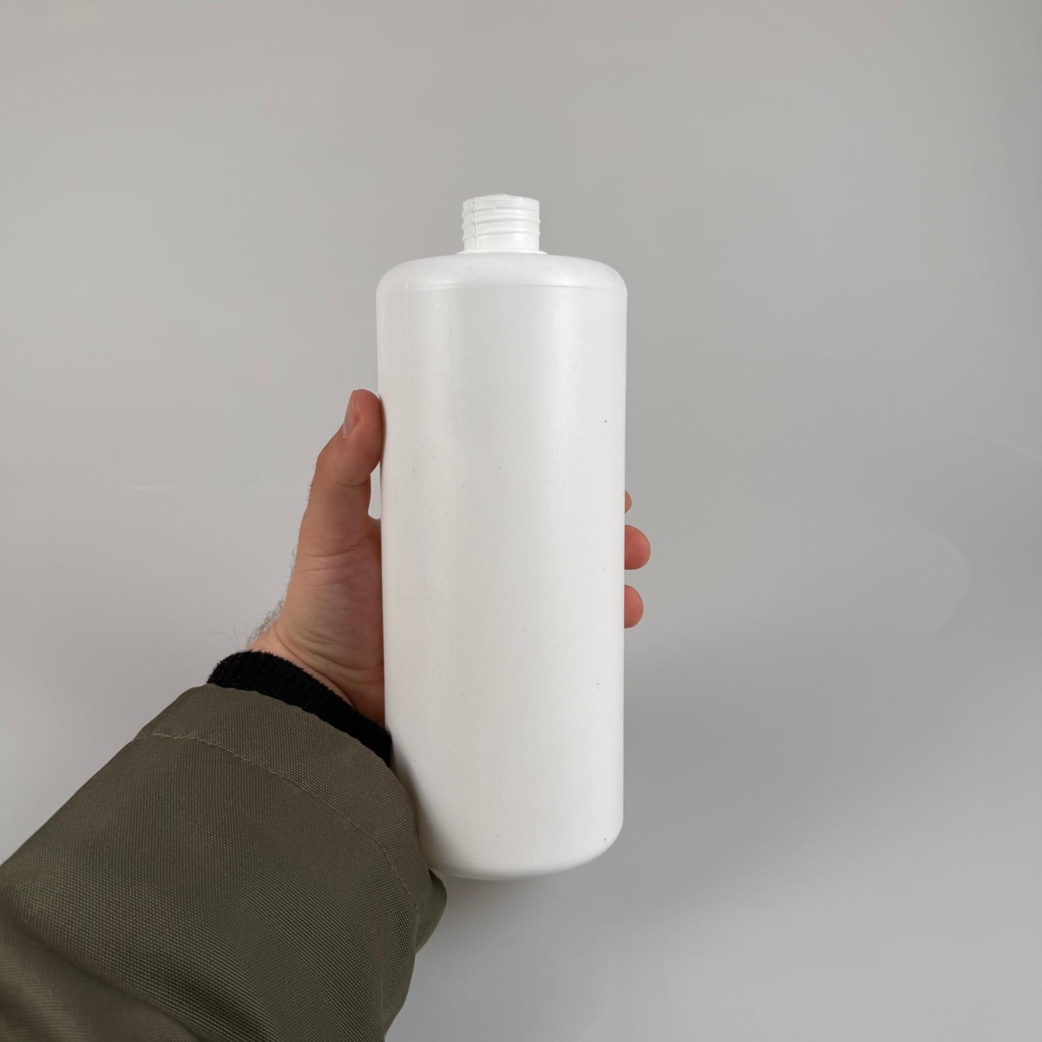 1000 CC BEYAZ PLASTİK ŞİŞE - 28 AĞIZ KAPAKSIZ - 1000 ML PLASTİK ŞİŞE