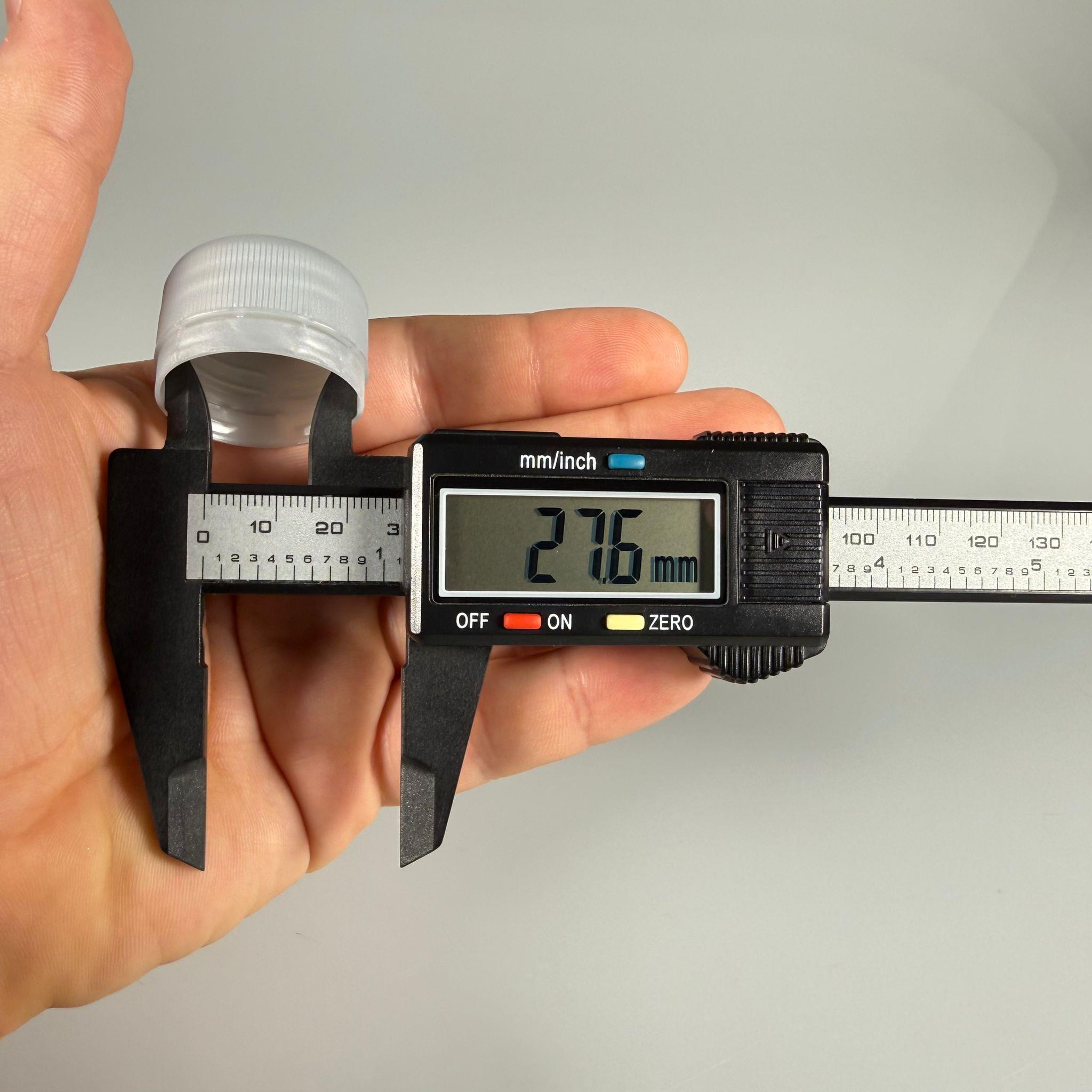 28 MM MEŞRUBAT KAPAĞI GÜMÜŞ - KOLA VE MEŞRUBAT ŞİŞELERİ İÇİN PLASTİK KAPAK - PCO UZUN ÇENE KAPAK DS28