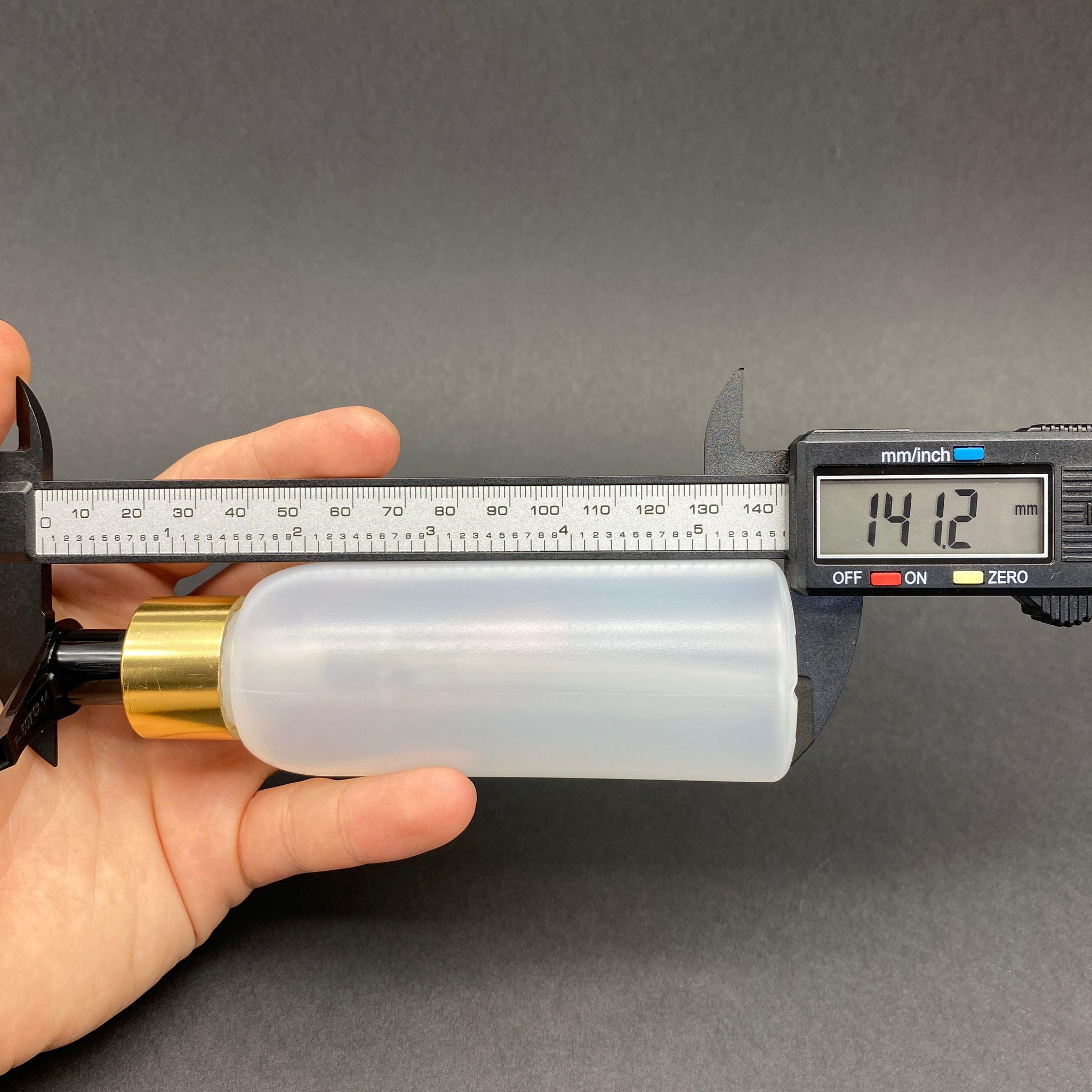 100 CC NATÜREL ŞİŞE - GOLD POMPALI - 100 ML PLASTİK POMPALI ŞİŞE (YOĞUN KIVAMLI SIVILARDA TIKANMAZ)