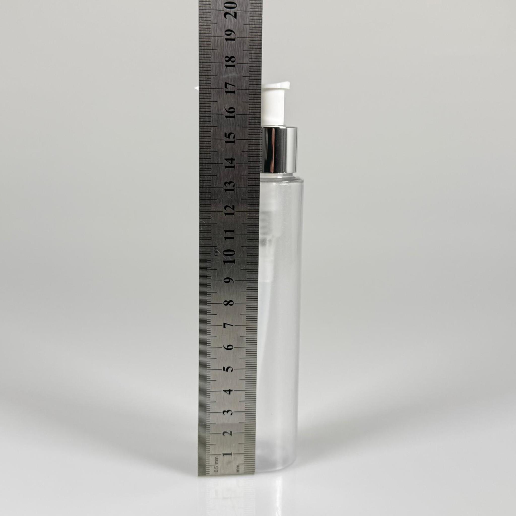 100 CC UZUN SİLİNDİR BUĞULU PET ŞİŞE (24 GR)  - GÜMÜŞ SABUN POMPALI - 100 ML BİBERİYE SUYU, LAVANTA YAĞI, SAÇ SERUM, TONİK VB İÇİN PLASTİK KOZMETİK AMBALAJLARI