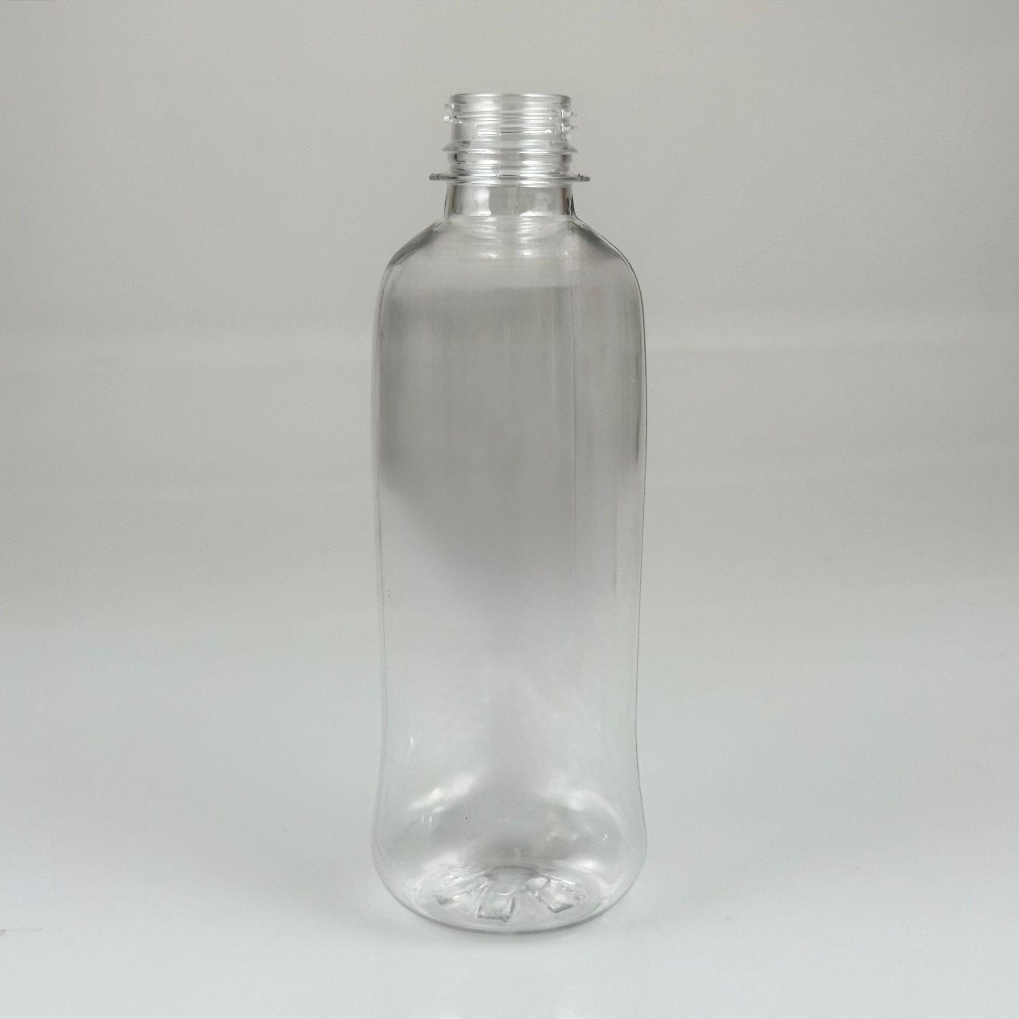 330 CC DÜZ UZUN MODEL ŞEFFAF PET ŞİŞE KAPAKSIZ (28 AĞIZ)