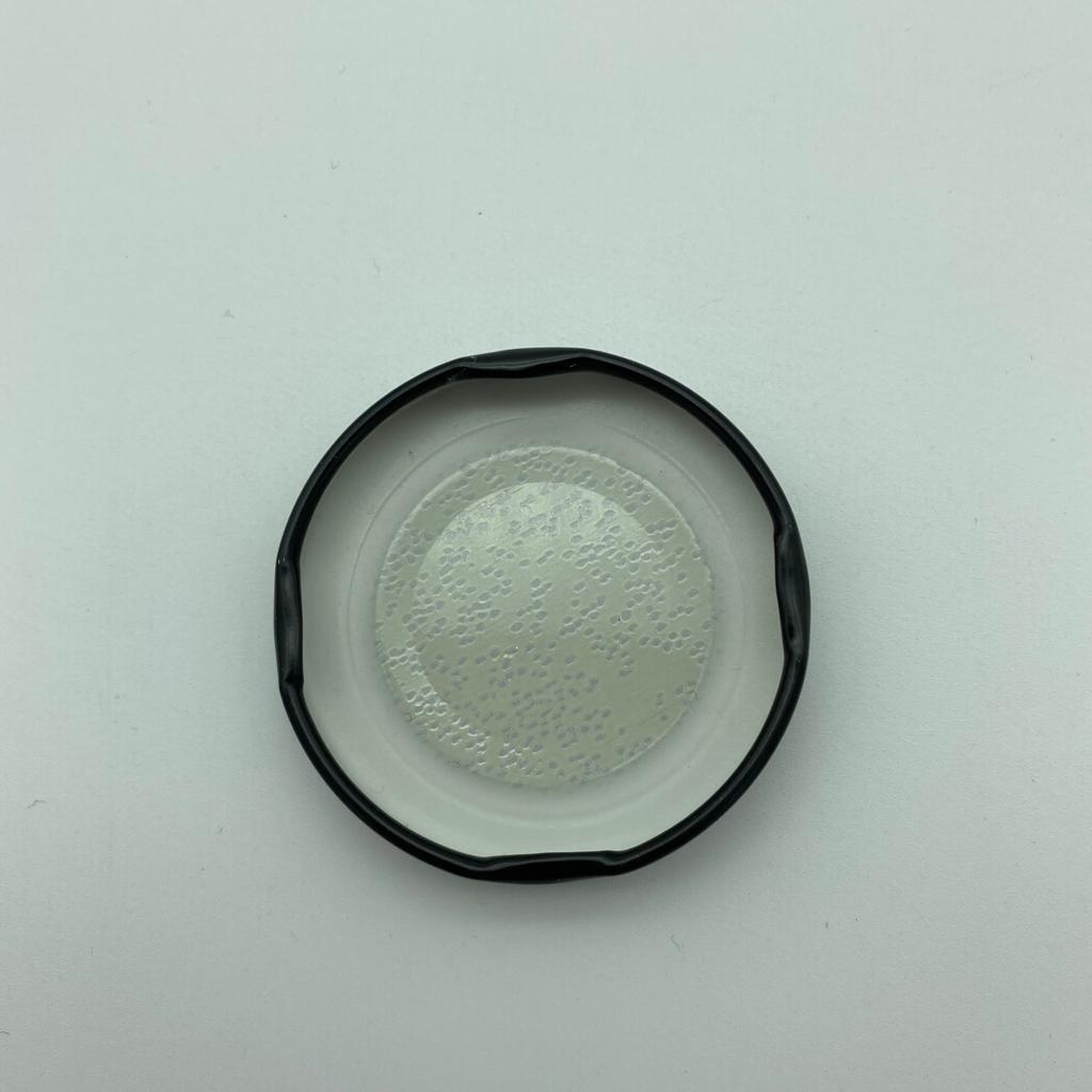 43 MM TWİST-OFF SİYAH METAL KAPAK