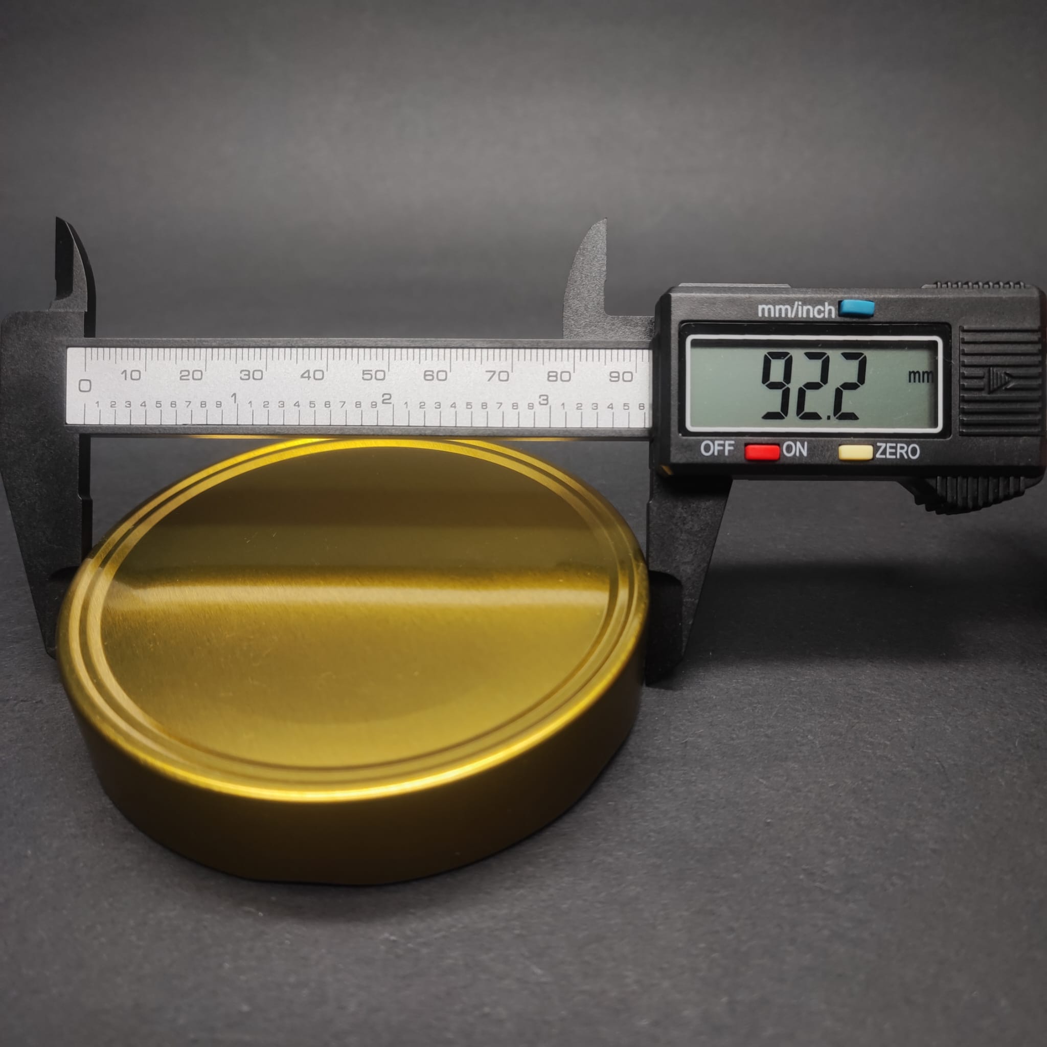 89 MM TWİST-OFF DERİN ETEK METAL KAPAK - GOLD RENK