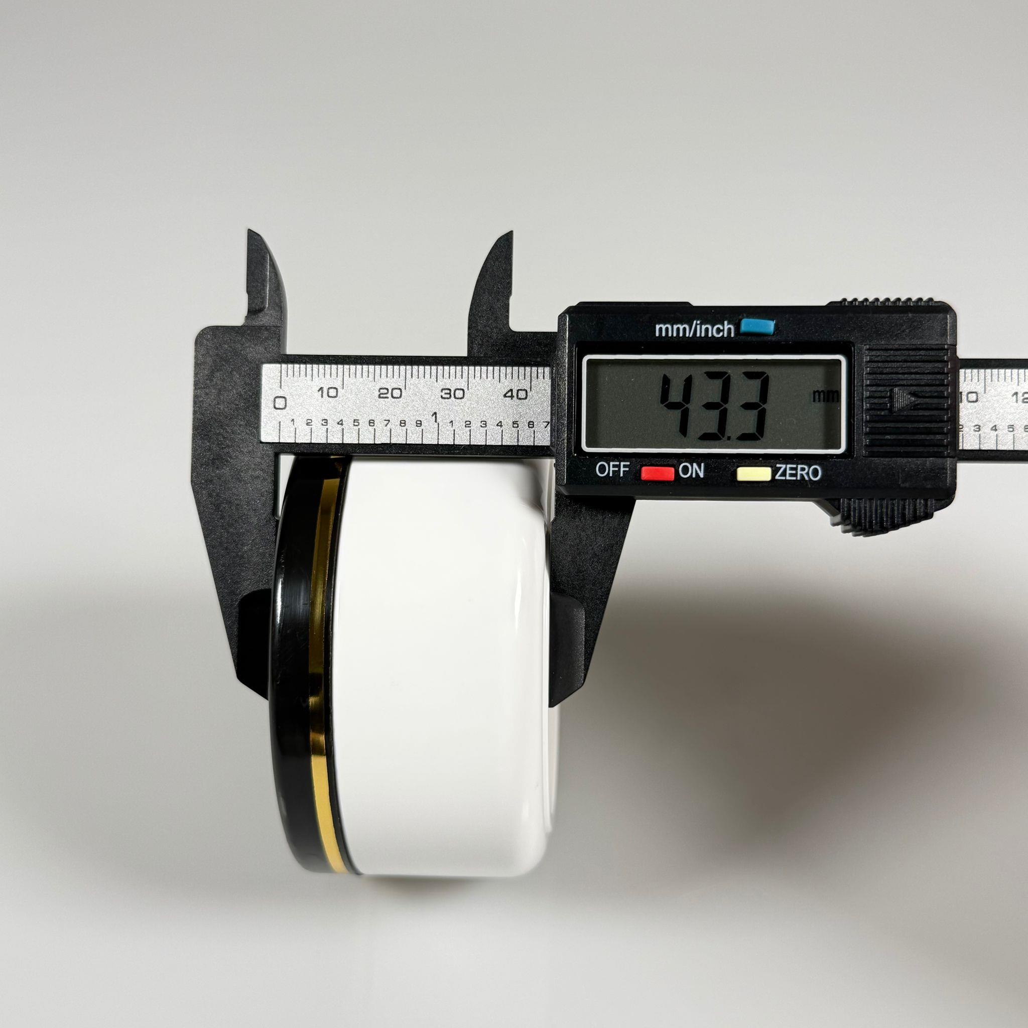 150 CC PİTY KREM KAVANOZU - KAPAKLI - BEYAZ - GOLD YALDIZLI SİYAH KAPAKLI KREM KUTUSU - KOZMETİK AMBALAJ