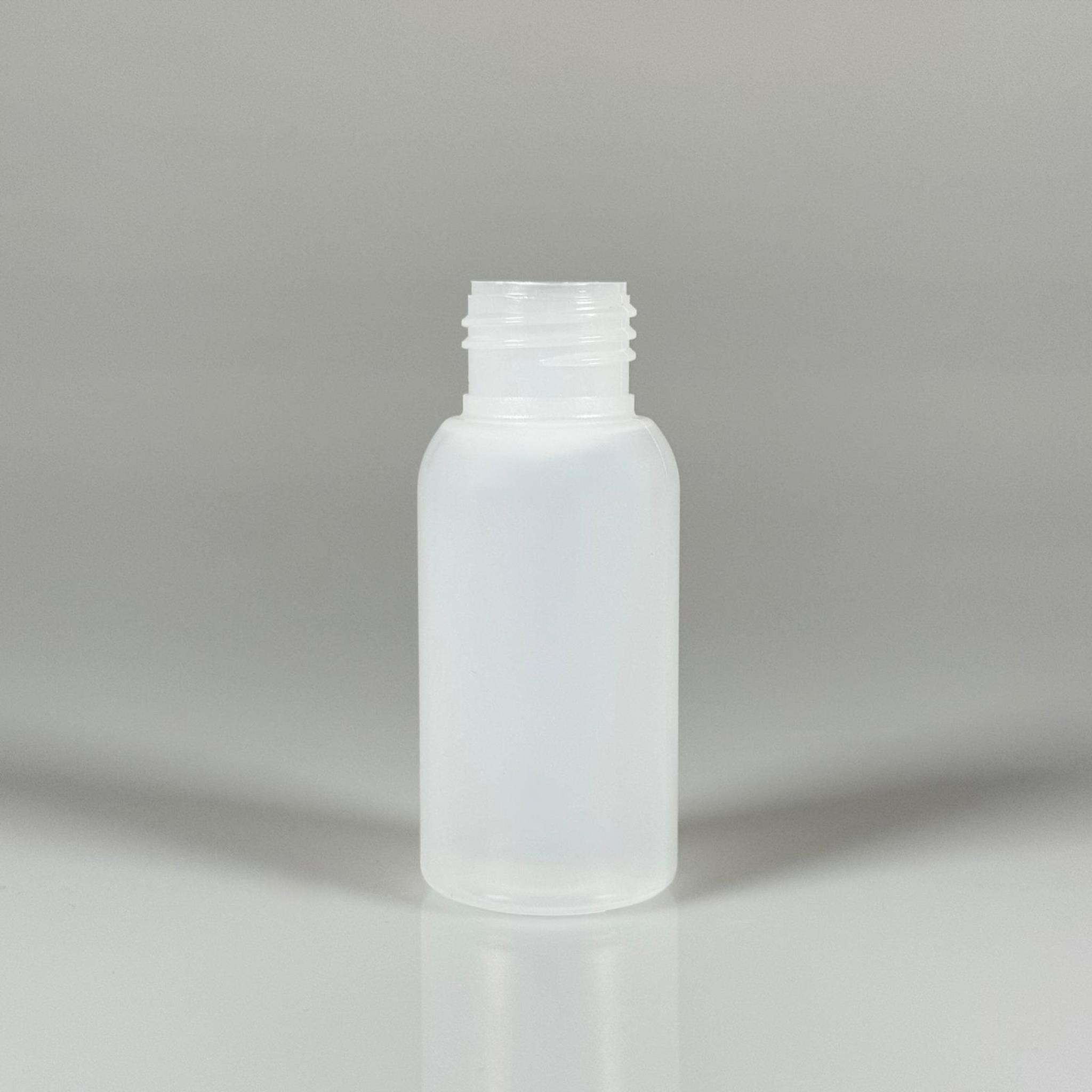 50 ML SIKILABİLİR YUMUŞAK PE PLASTİK ŞİŞE - 24 AĞIZ KAPAKSIZ - 50 cc sos, yağ, kartuş, mürekkep vb için boş şişeler