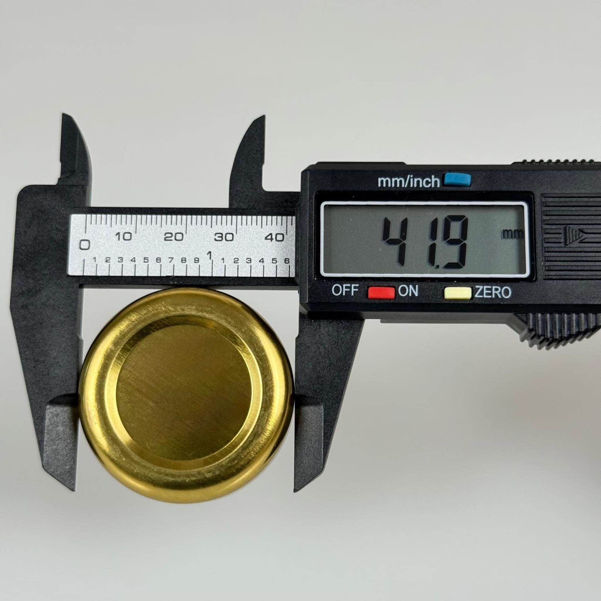 38 MM TWİST-OFF GOLD METAL KAPAK