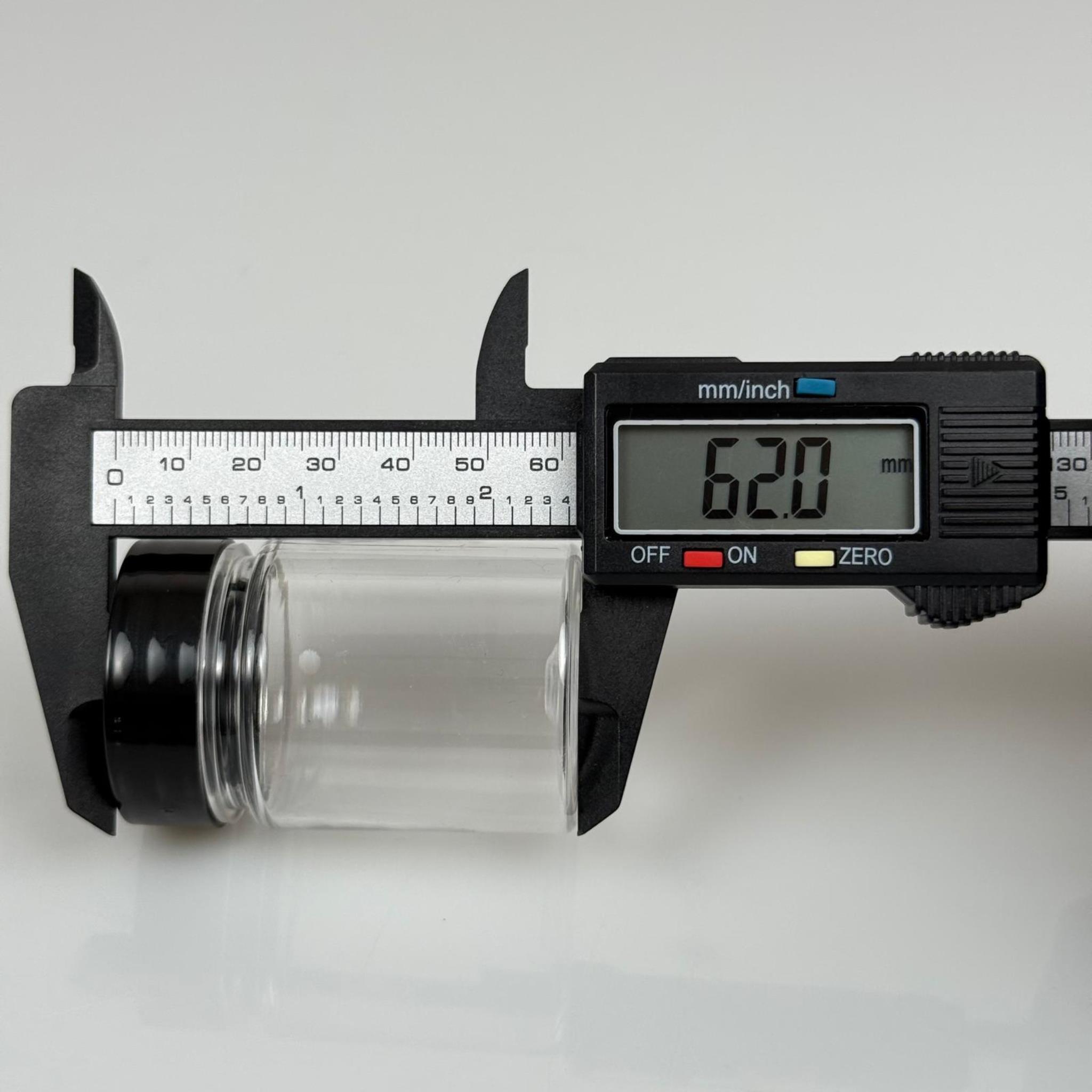 50 CC PET ŞİŞE GENİŞ AĞIZLI  - SİYAH KAPAKLI  - 50 ML PLASTİK NUMUNE KAVANOZU, MİNİ TABLET KAVANOZU