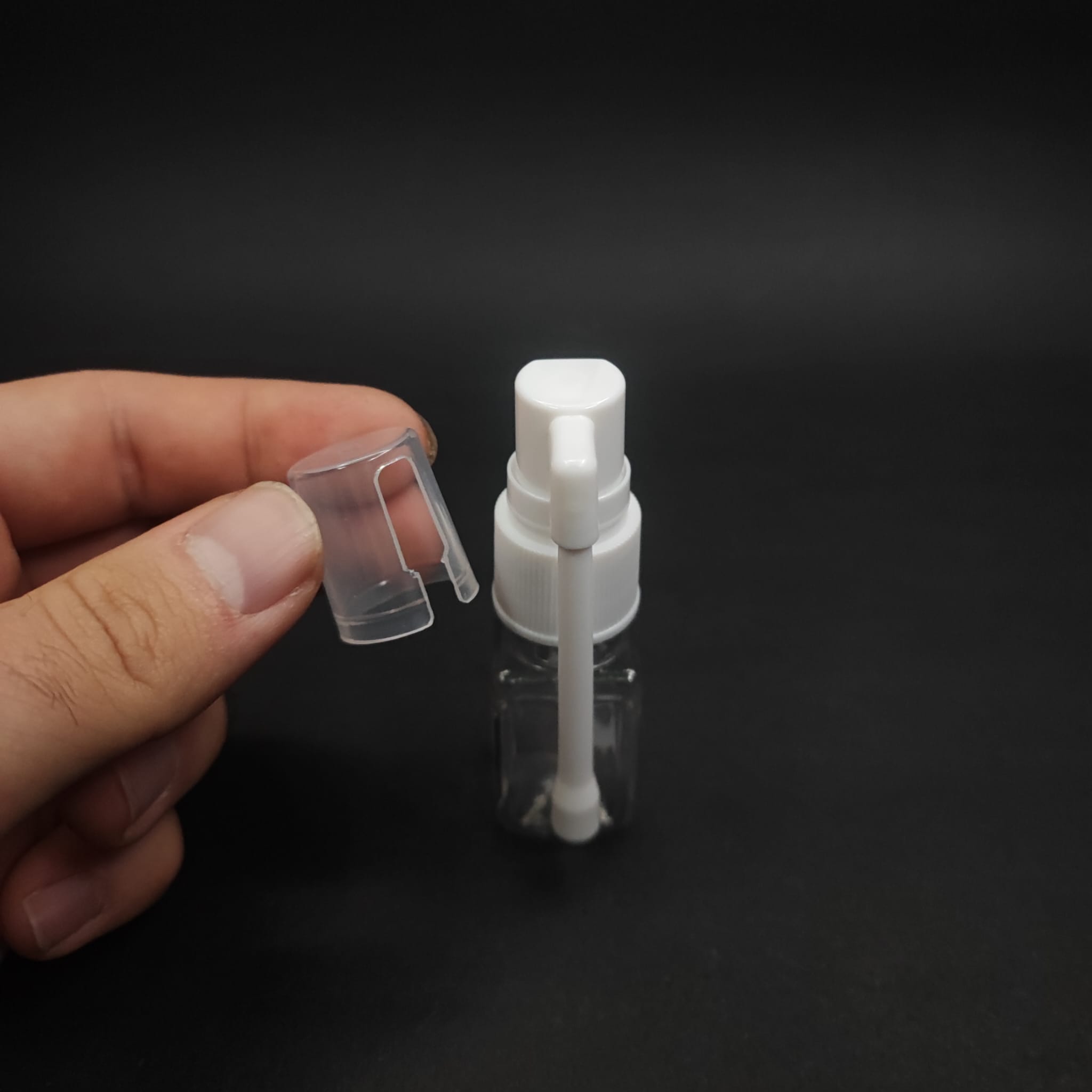 10 CC ŞEFFAF KARE PET ŞİŞE- ORAL BOĞAZ SPREYLİ 10 ML PLASTİK ŞİŞE