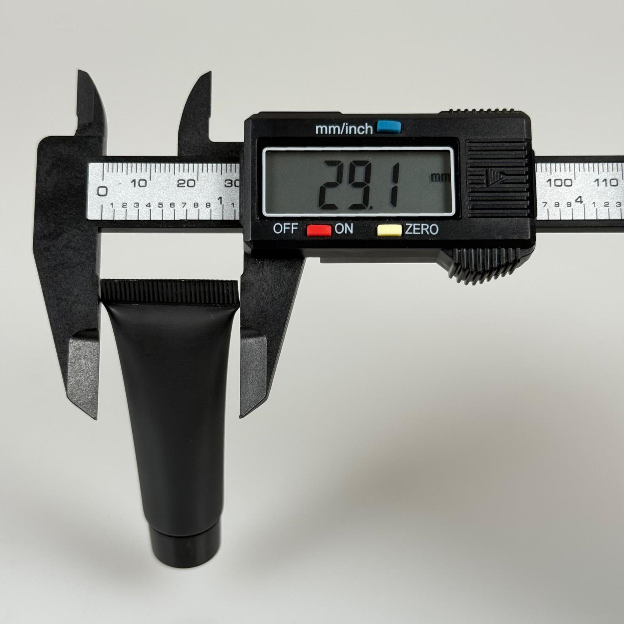 KOZMETİK İÇİN SİYAH BOŞ KREM TÜPÜ KAPAKLI - 10 ML - MERHEM TÜPÜ - PLASTİK MANÜEL DOLDURULABİLİR BOŞ TÜP - LİPGLOSS TÜP - DUDAK PARLATICISI TÜPÜ - BAL DOLUMU İÇİN PLASTİK TÜP