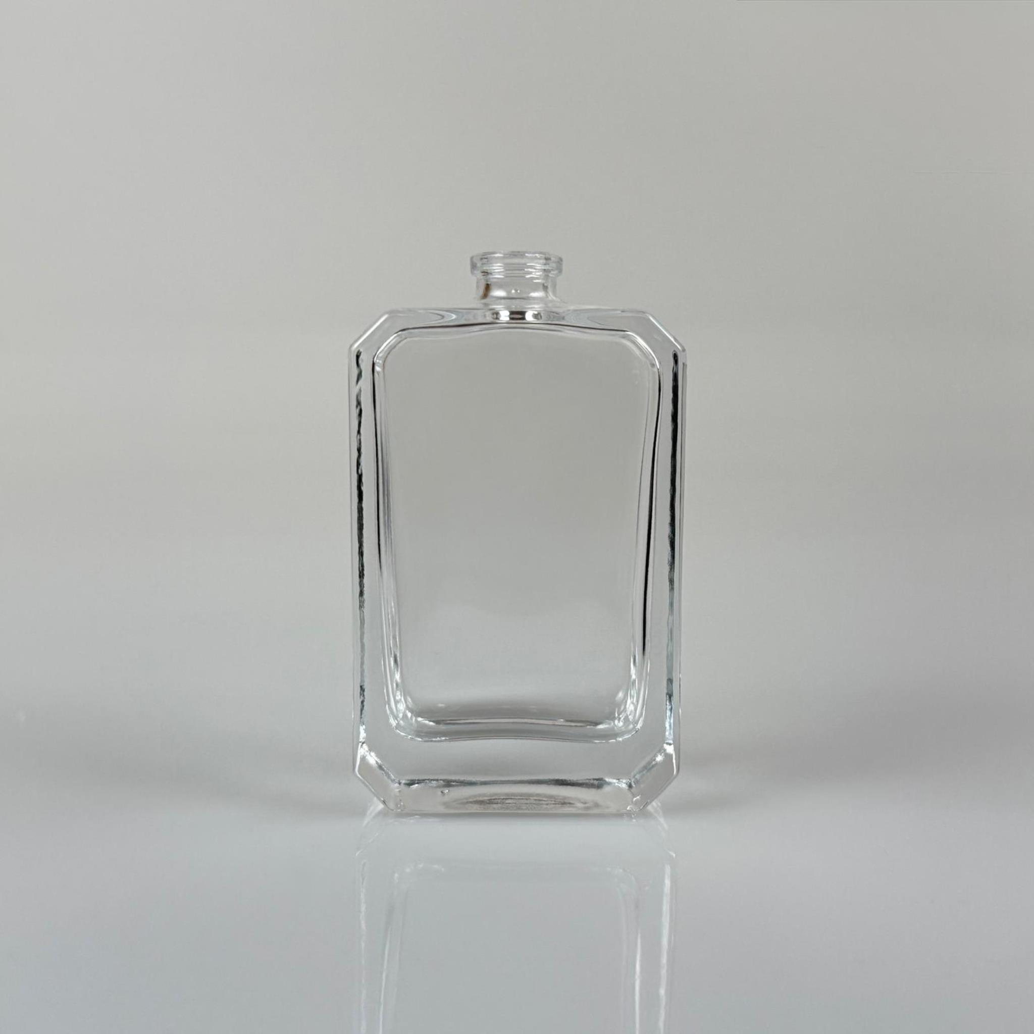 50 ML KÖŞELİ MODEL ANGEL PARFÜM ŞİŞESİ - KAPAKSIZ (AĞIZ 15 MM GEÇME KOLAY KAPAMA)