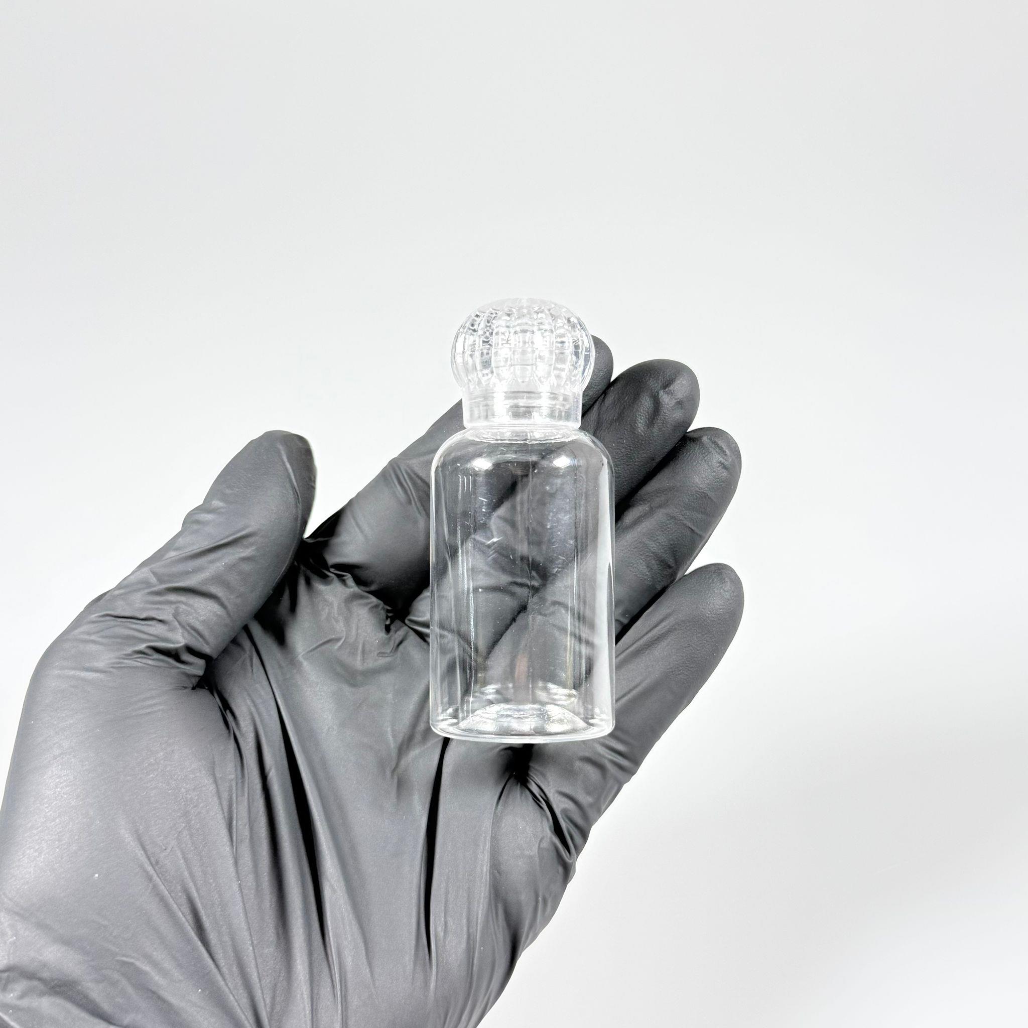 40 CC PET KOLONYA ŞİŞE - KRİSTAL KAPAKLI + KOLONYA TIPALI - 40 ML PLASTİK KOLONYA ŞİŞESİ TOMBUL