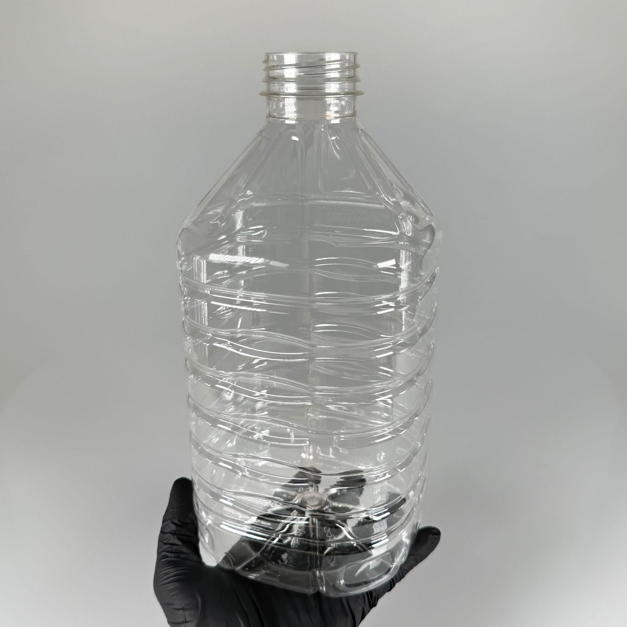 3 LT KÖŞELİ SU PETİ KAPAKSIZ (48 AĞIZ) - 3000 CC PET ŞİŞE