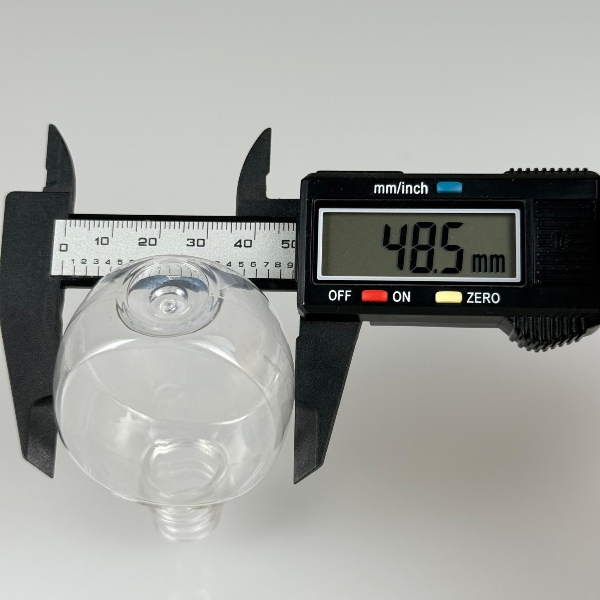 40 CC YUVARLAK TOP PET ŞİŞE - KÖPÜK CONTALI GOLD ALÜMİNYUM METAL KAPAKLI TAKIM - 40 ML ŞEFFAF PET ŞİŞE