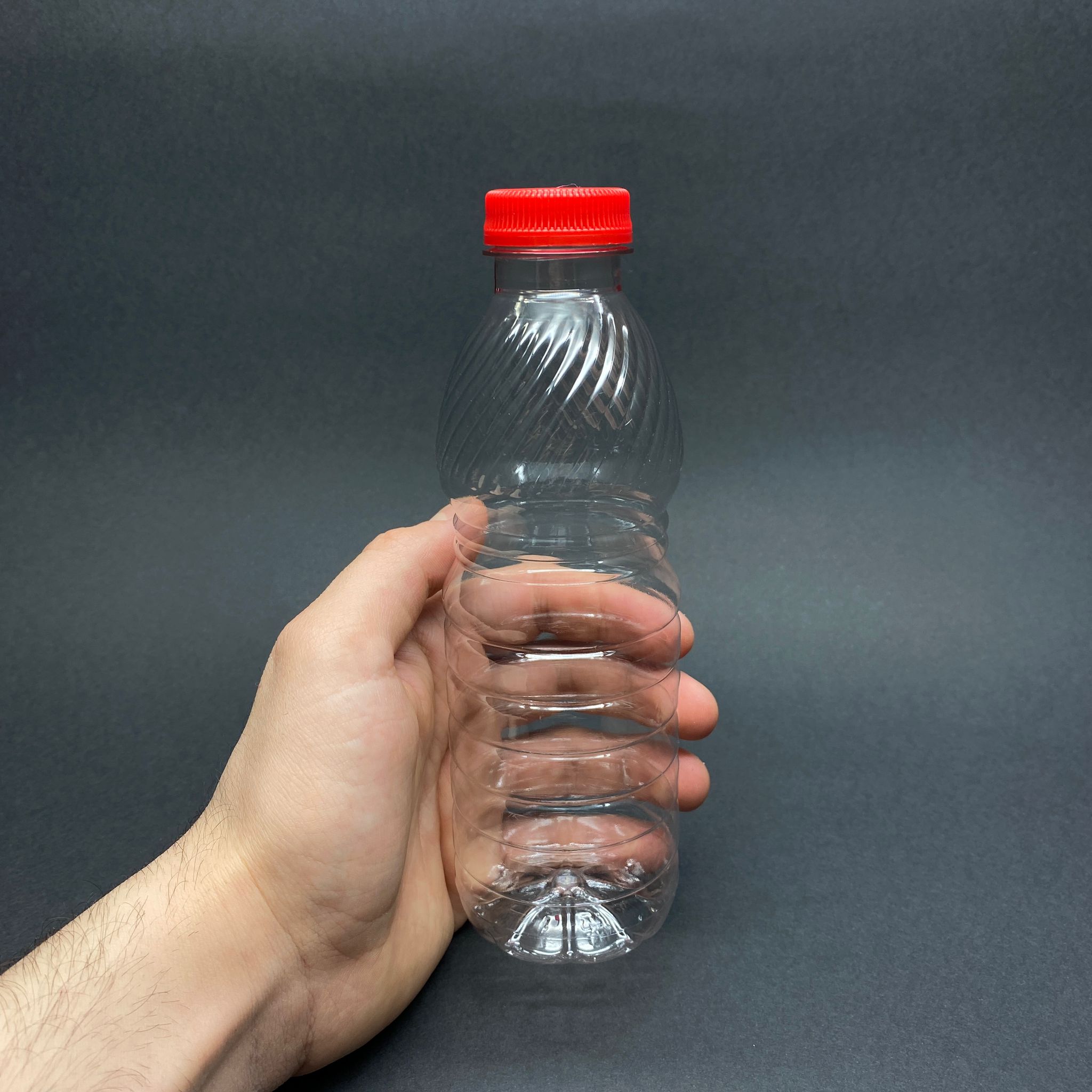 330 CC PET ŞİŞE - KIRMIZI KAPAKLI - 330 ML PET ŞİŞE - UCUZ BOŞ PET ŞİŞE - 33 CL PET ŞİŞE