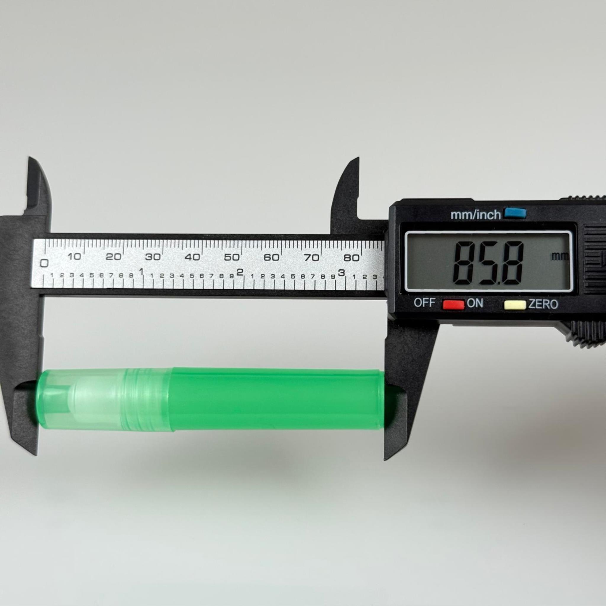 2,5 CC PLASTİK ROLL-ON ŞİŞE - BİLYELİ ŞİŞE - MİS ŞİŞESİ - ESANS ŞİŞESİ - KOKU - ŞİŞESİ - PARFÜMERİ ŞİŞESİ - YEŞİL