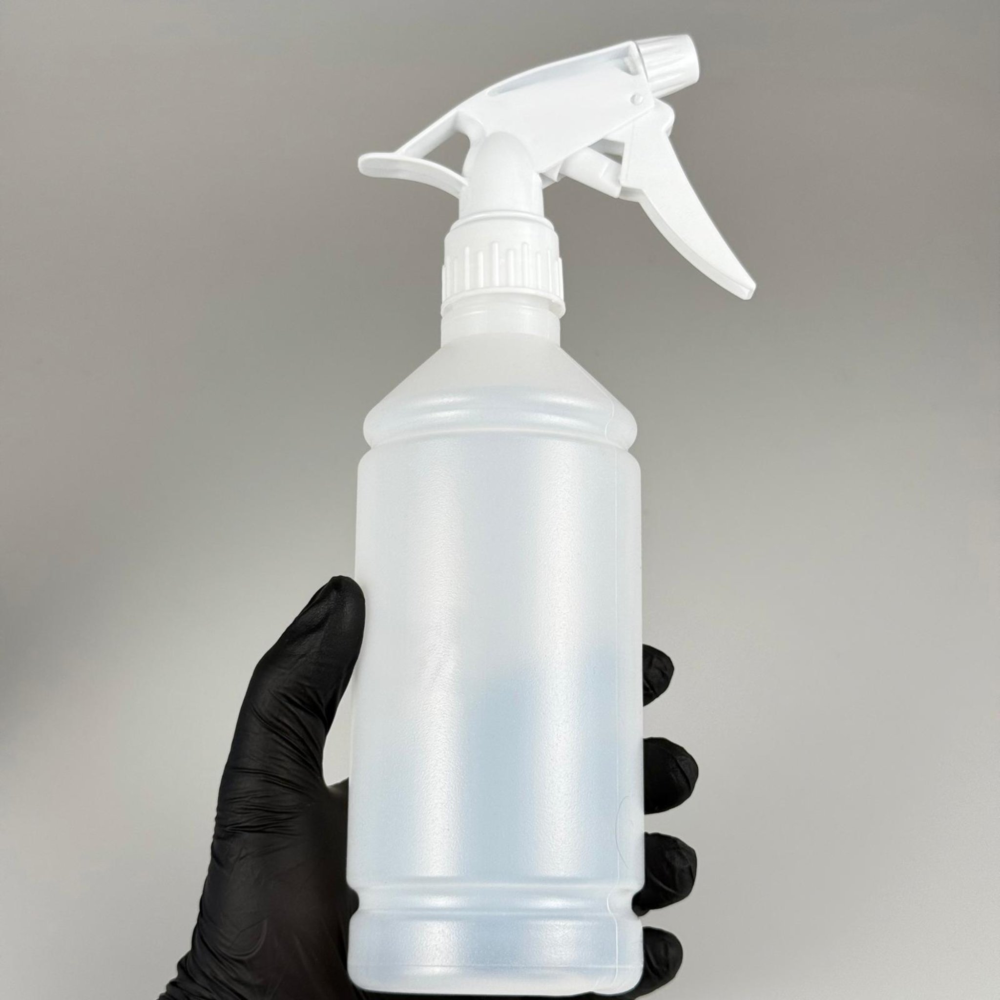 500 CC TİNER ŞİŞESİ - BEYAZ DOZAJLI KİMYASALA DAYANIKLI TRİGER TETİK SPREYLİ - 500 ML KİMYASALA DAYANIKLI PLASTİK ŞİŞE - 0,5 LT POLİETİLEN ŞİŞE
