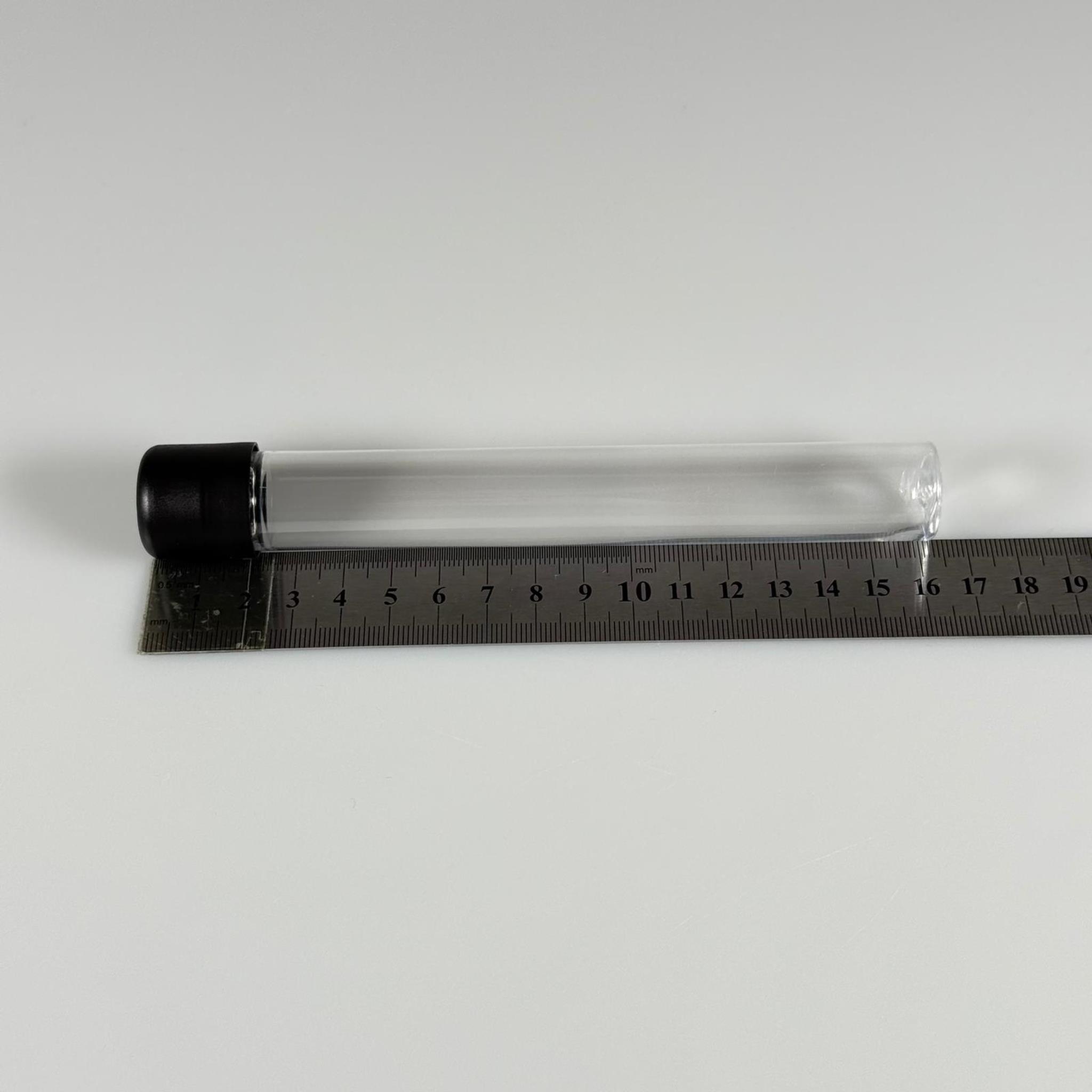 16 CM TÜP - 45 CC UZUN İNCE PET ŞİŞE - SİYAH ÇOCUK KİLİTLİ ETEKLİ KAPAKLI TAKIM - UZUN PLASTİK ŞİŞE