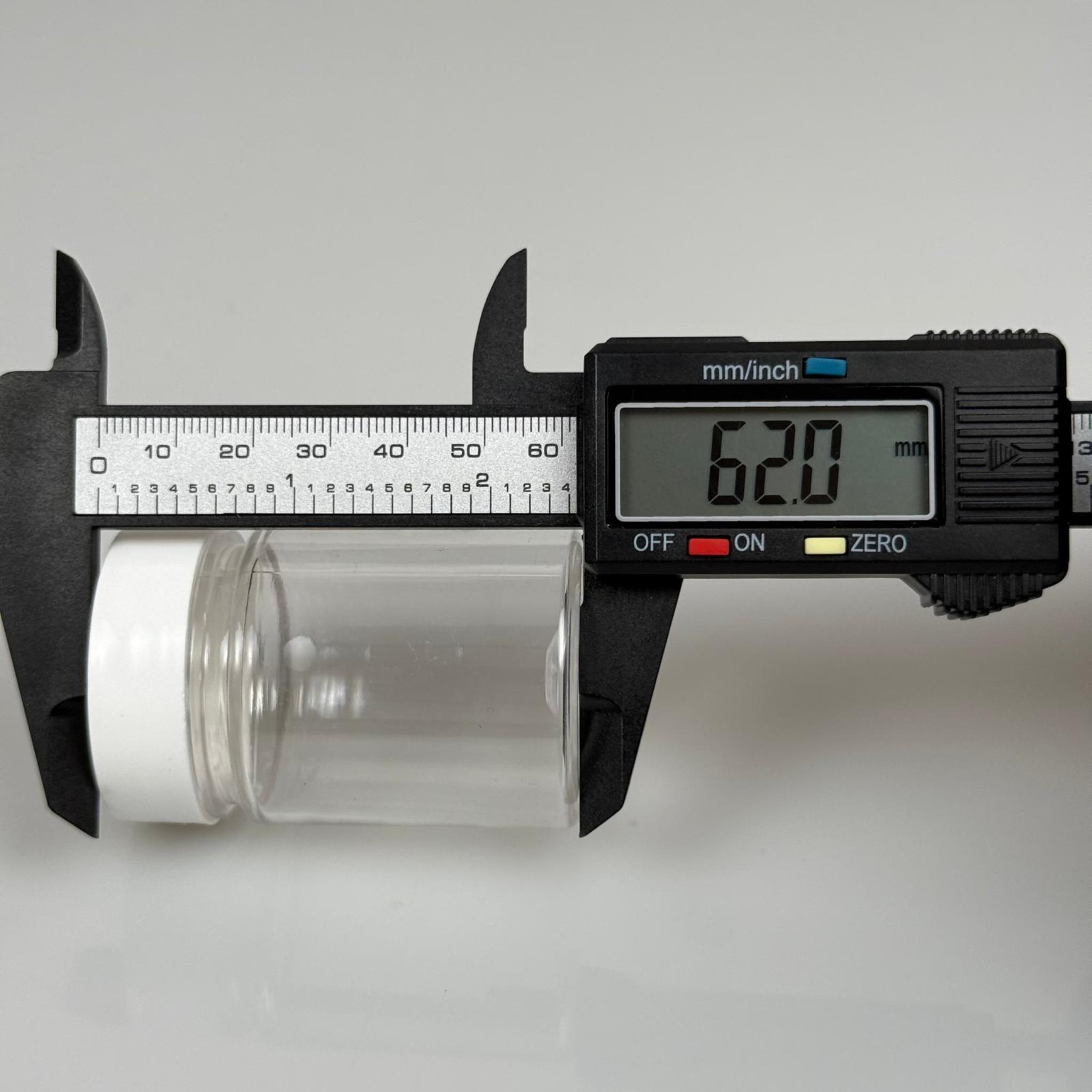 50 CC PET ŞİŞE GENİŞ AĞIZLI  - BEYAZ KAPAKLI + KENDİNDEN YAPIŞKANLI KÖPÜK CONTALI - 50 ML PLASTİK NUMUNE KAVANOZU, MİNİ TABLET KAVANOZU