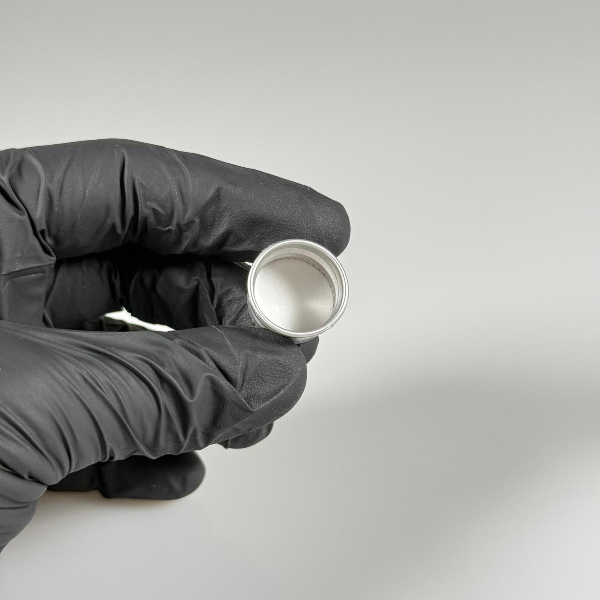 18 MM VİDALI GÜMÜŞ ALÜMİNYUM KAPAK - İTHAL