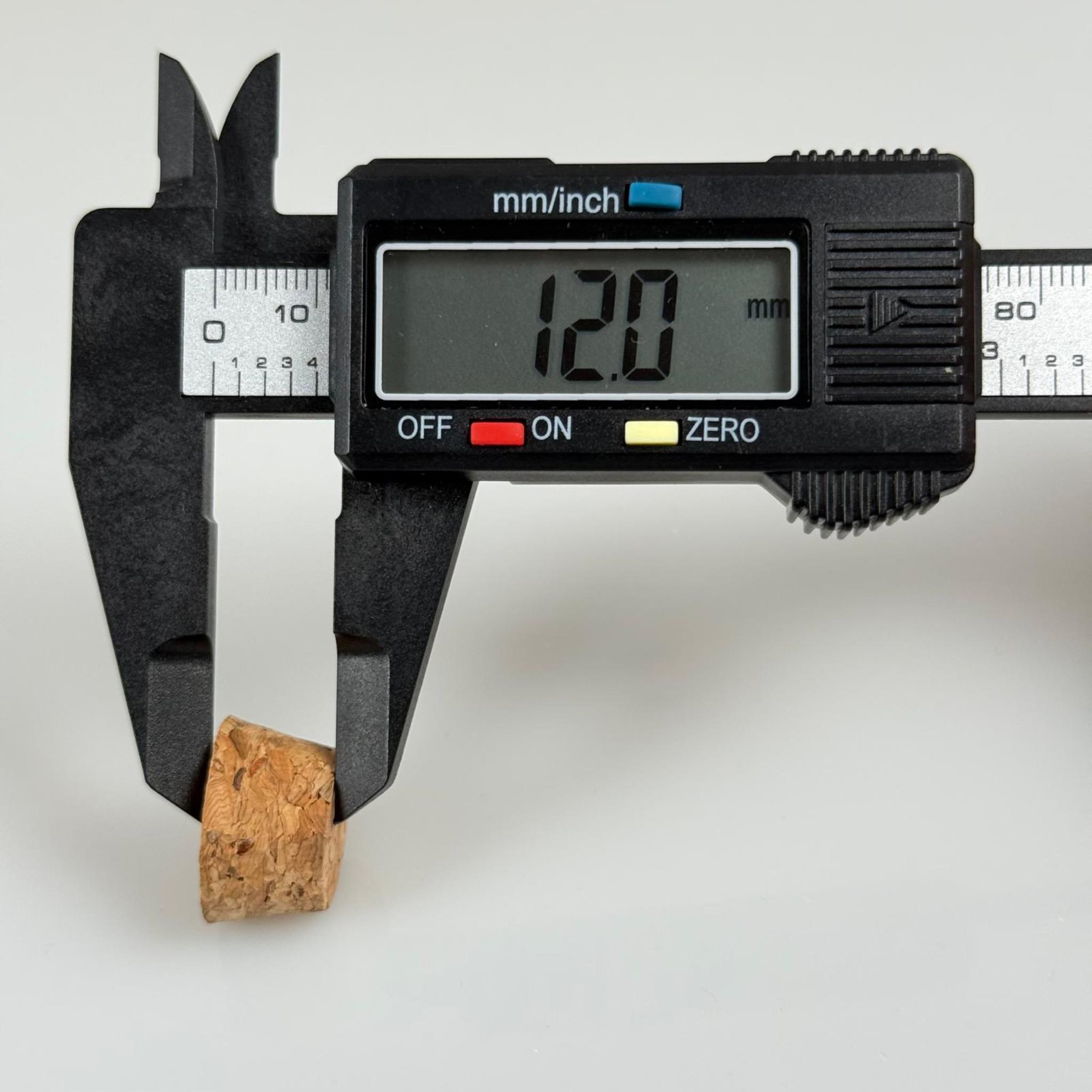 DENEY TÜPLERİNE UYUMLU MANTAR TIPA 20X16X12 MM - CAM TÜP İÇİN MANTAR TIPA