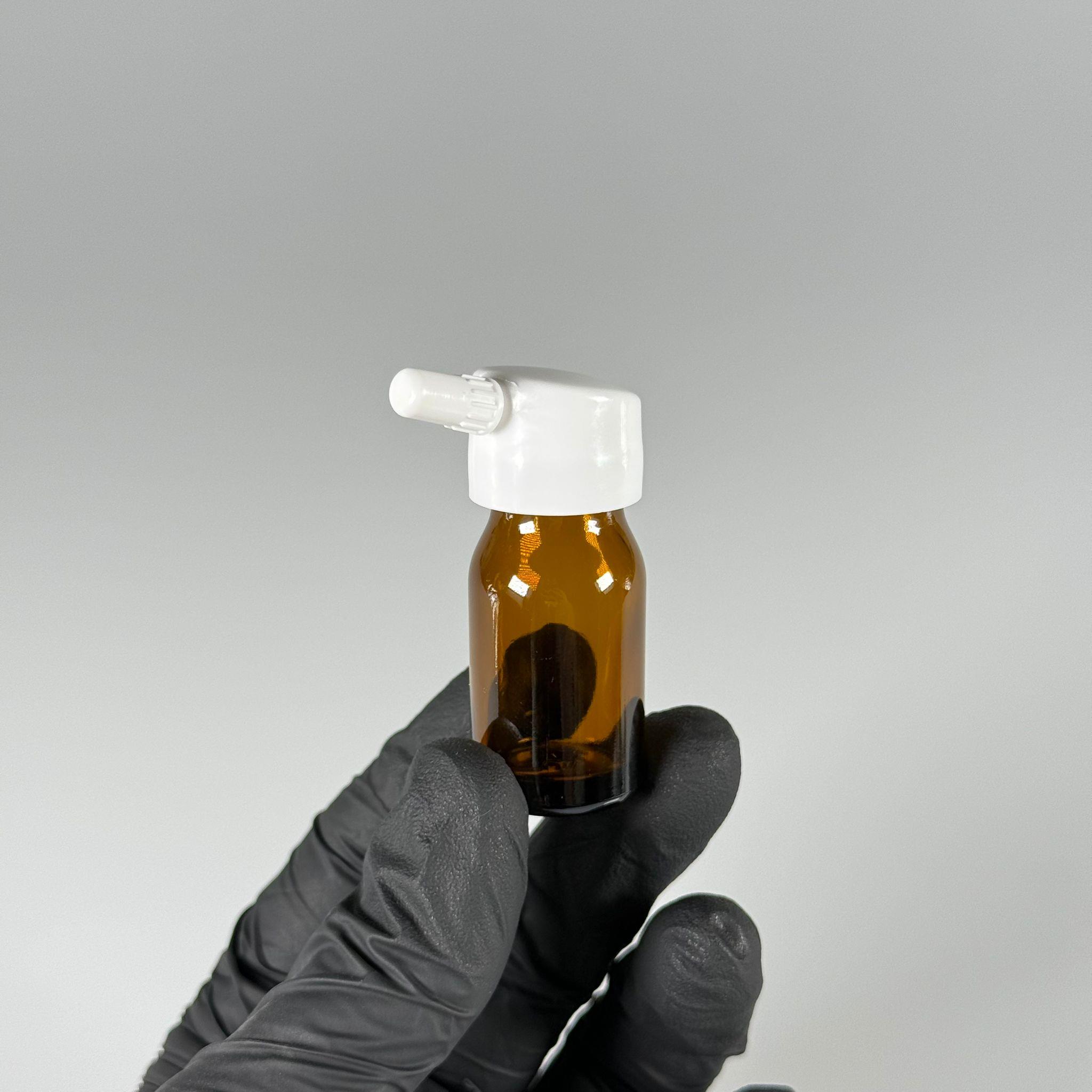 8 CC AMBER KAHVERENGİ CAM PENİSİLİN FLAKON ŞİŞE - 8 ML CAM ŞİŞE + TANK DAMLALIKLI KAPAK + İÇ TIPA