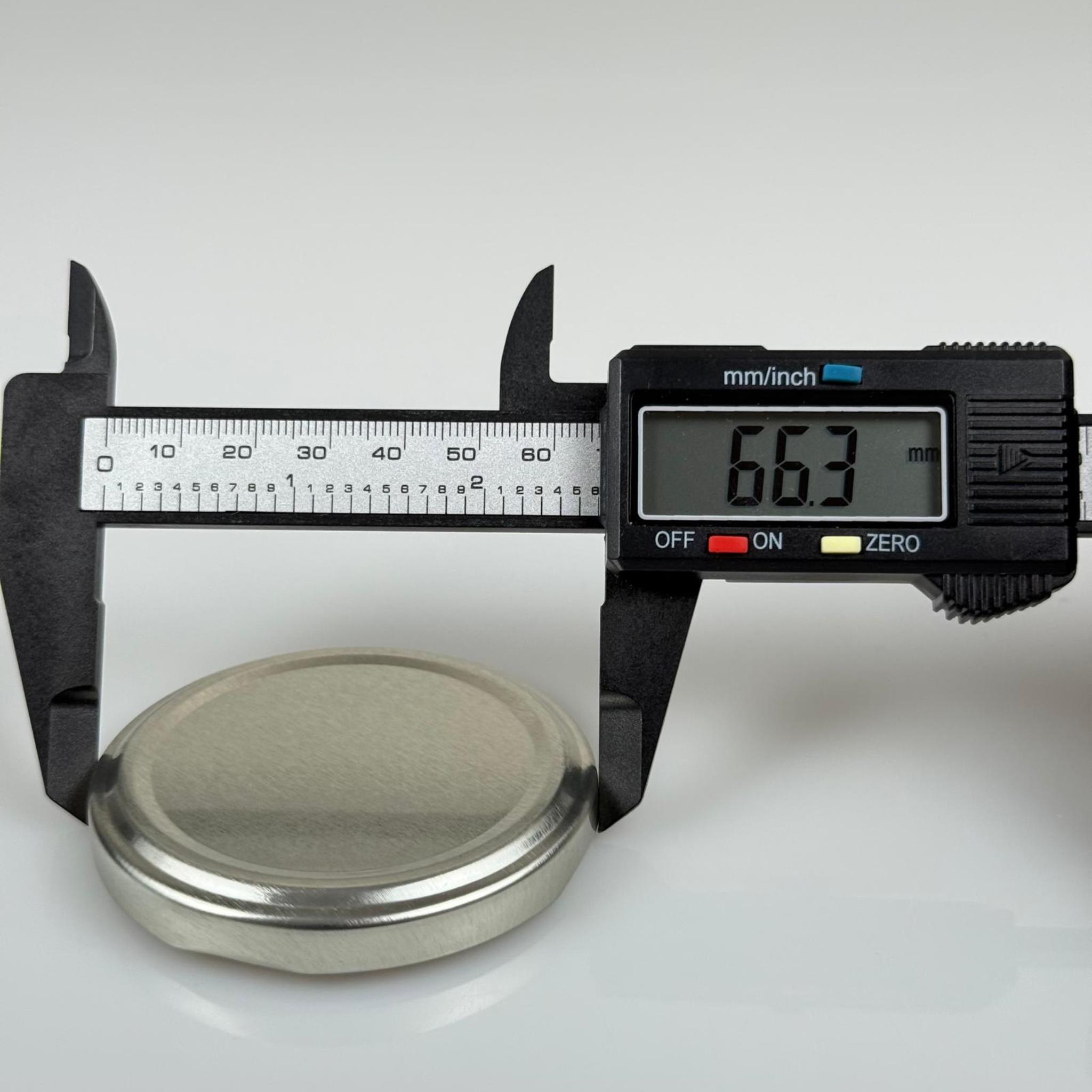 63 MM TWİST-OFF GÜMÜŞ METAL KAPAK