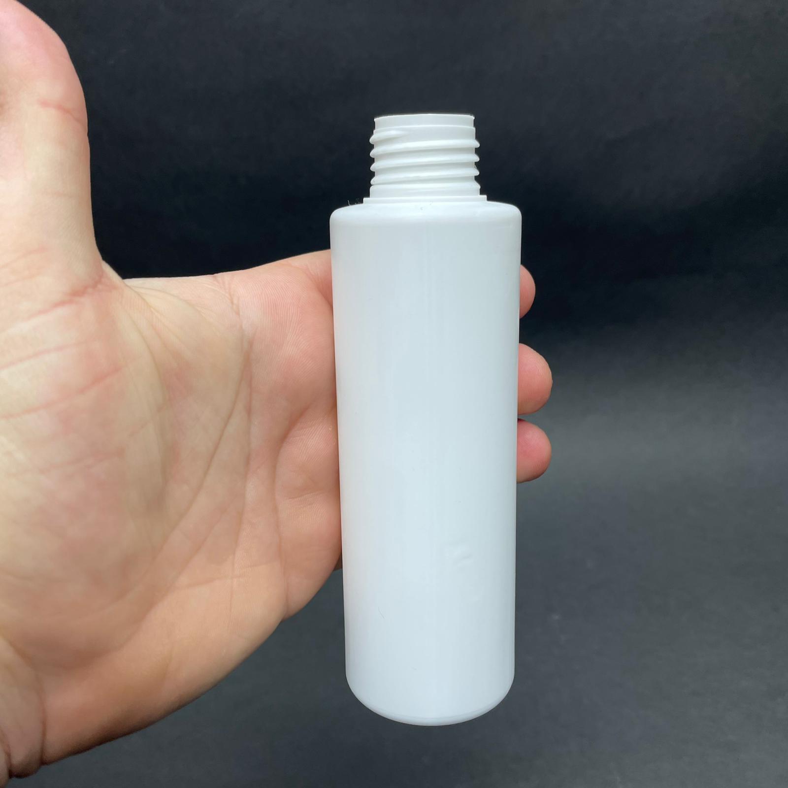 150 CC MAT BEYAZ SERT POLİETİLEN ŞİŞE - BEYAZ AKITICILI ASANSÖR KAPAKLI - 150 ML BEYAZ PLASTİK ŞİŞE