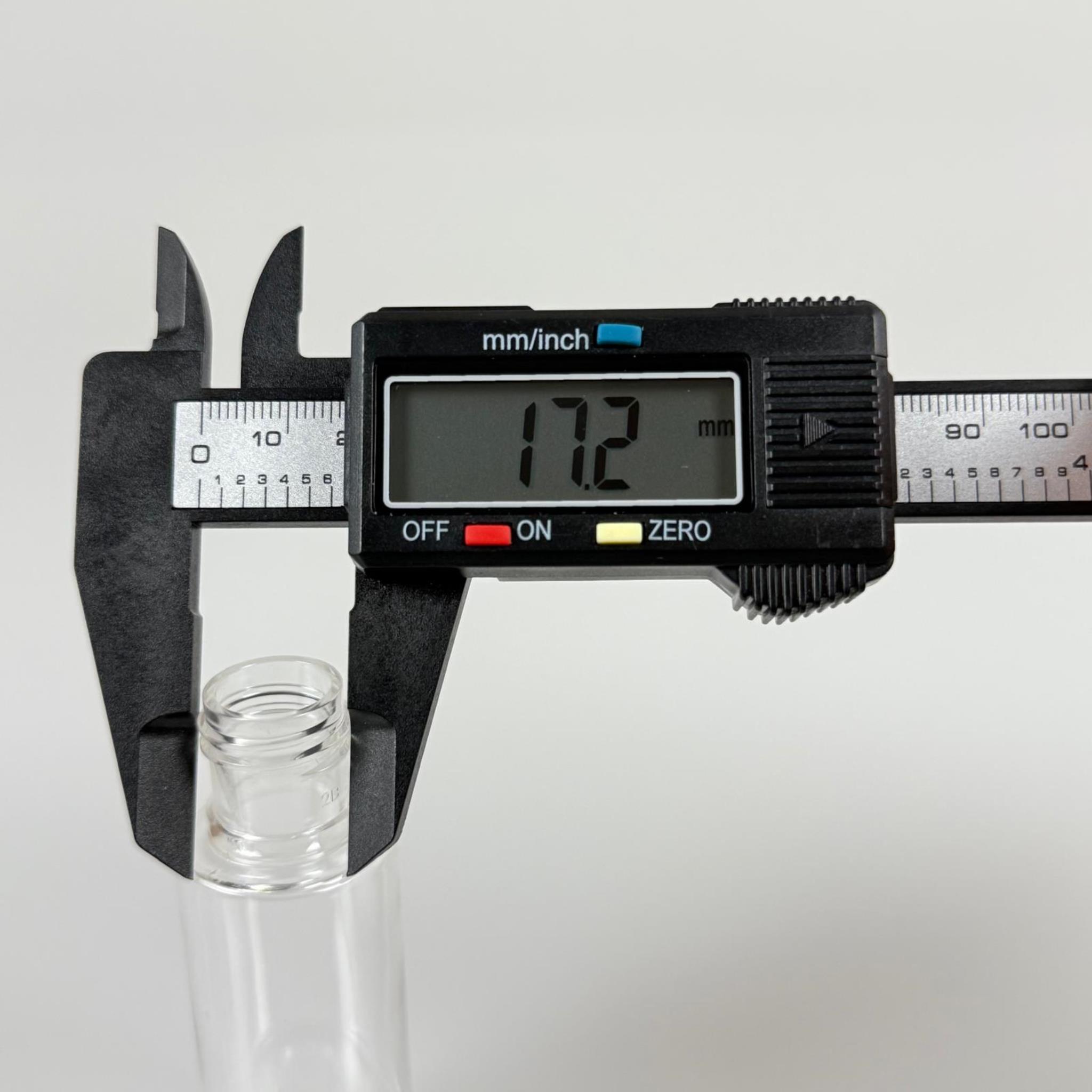 30 CC ŞEFFAF SİLİNDİR UZUN MODEL PET ŞİŞE KAPAKSIZ (18 AĞIZ) - 30 ML PET ŞİŞE