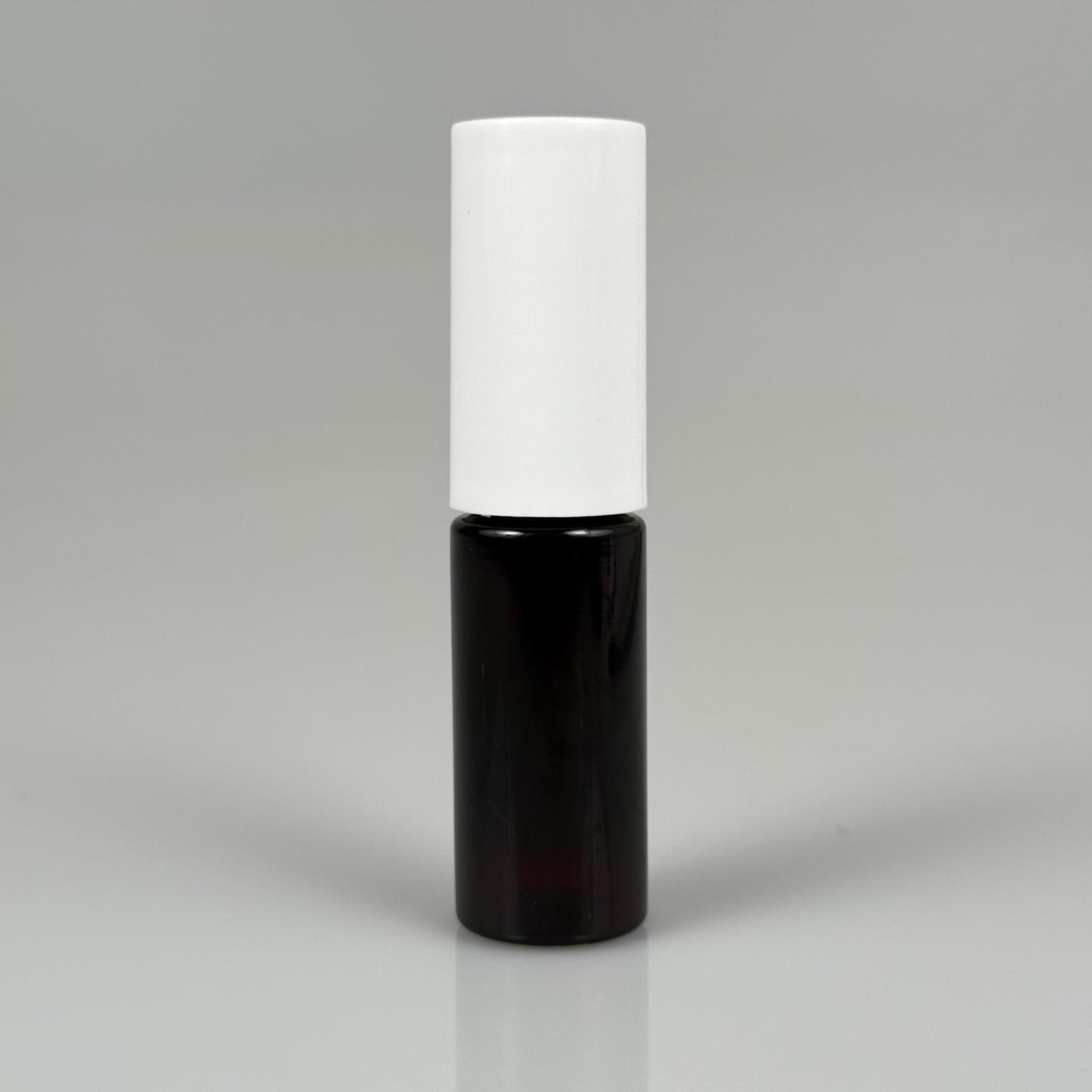 15 CC AMBER PARFÜM ŞİŞESİ PLASTİK - SİYAH SPREY + BEYAZ KAPAK - 15 ML PARFÜM ŞİŞESİ PET