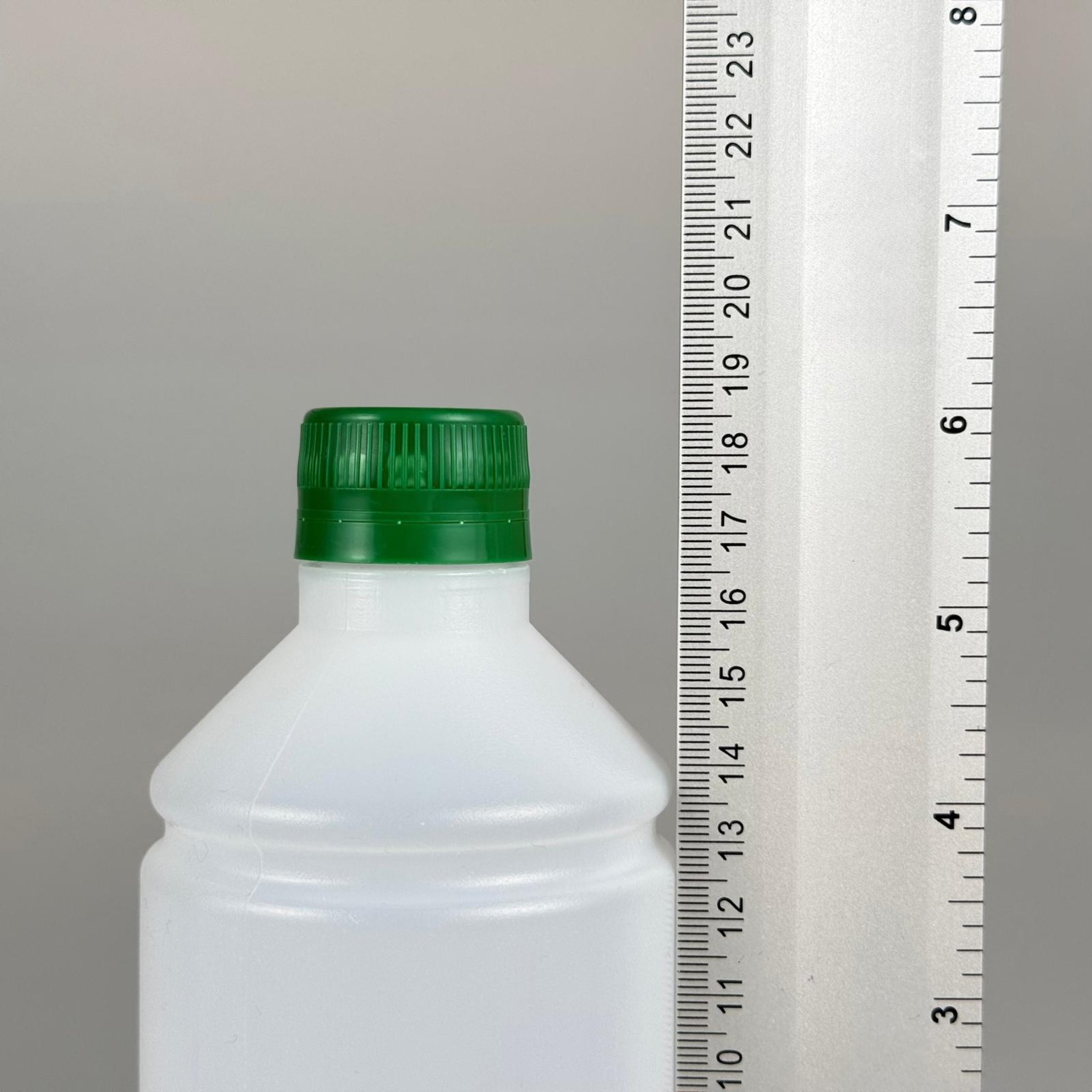 500 CC TİNER ŞİŞESİ - YEŞİL KİLİTLİ KAPAKLI - 500 ML KİMYASALA DAYANIKLI PLASTİK ŞİŞE - 0,5 LT POLİETİLEN ŞİŞE