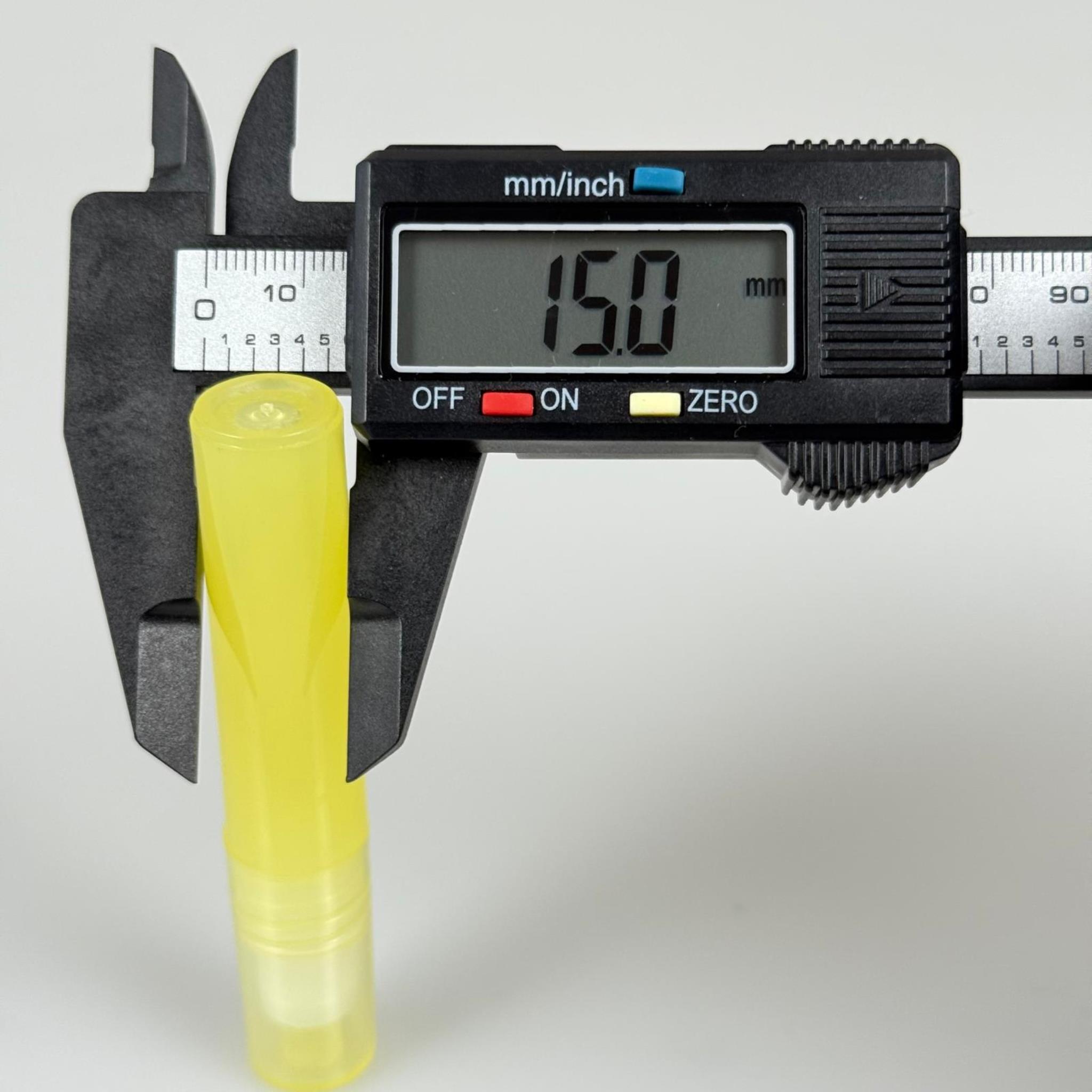 2,5 CC PLASTİK ROLL-ON ŞİŞE - BİLYELİ ŞİŞE - MİS ŞİŞESİ - ESANS ŞİŞESİ - KOKU - ŞİŞESİ - PARFÜMERİ ŞİŞESİ - SARI