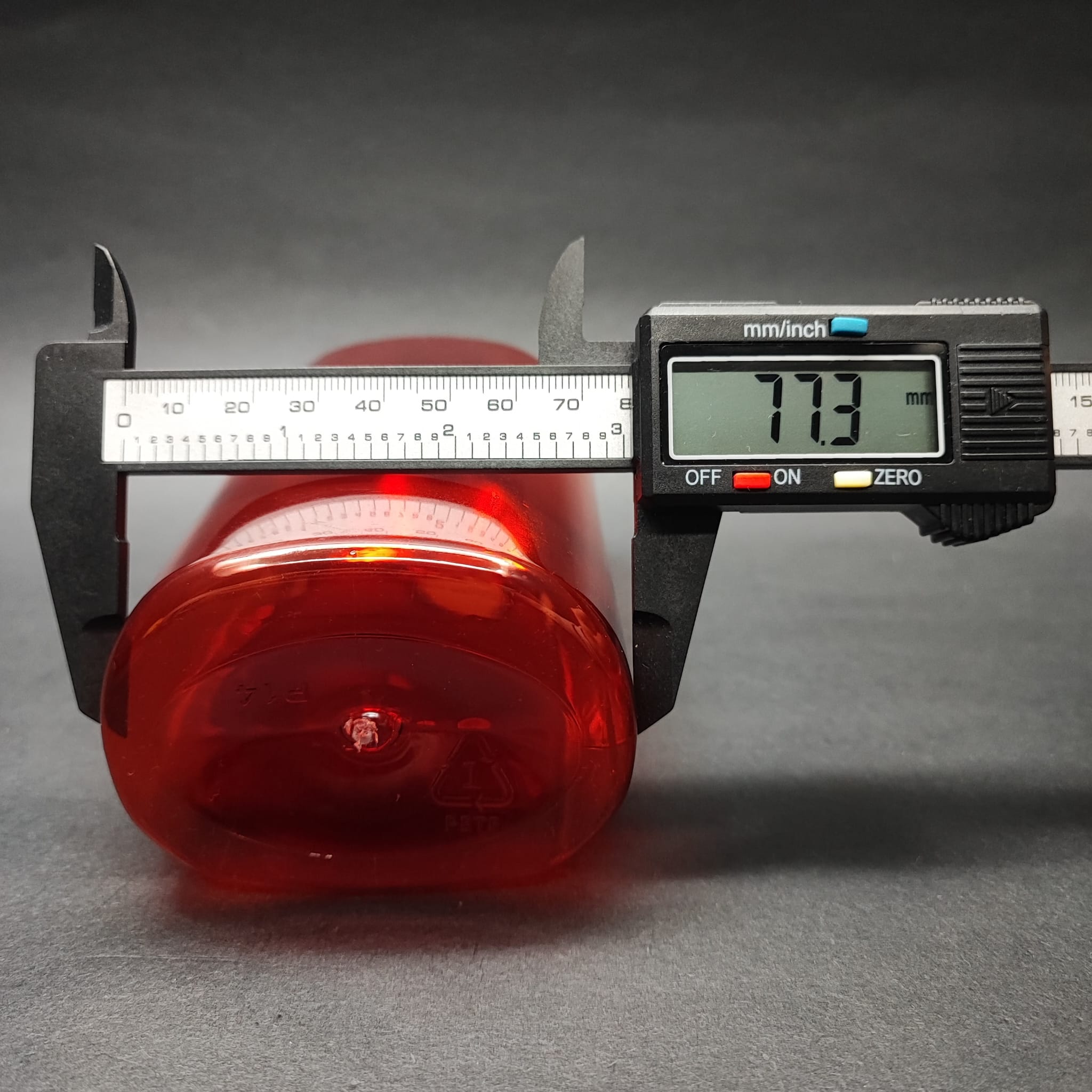 400 CC ÖLÇEKLİ PET ŞİŞE - 28 AĞIZ - 400 ML VE OZ ÖLÇÜLÜ KIRMIZI PET ŞİŞE