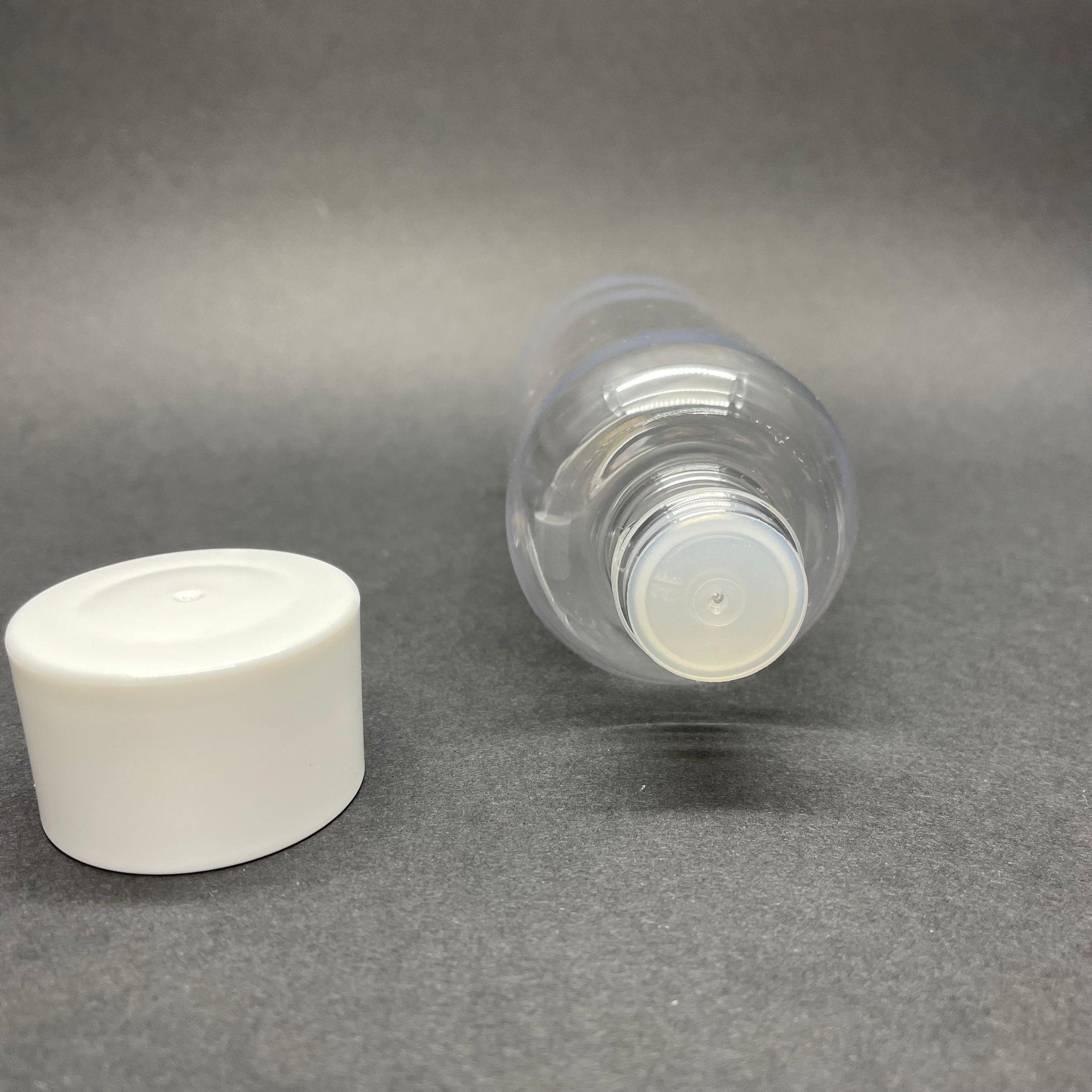 200 CC PET ŞİŞE - BEYAZ KOLONYA KAPAKLI - KOLONYA TIPALI - 200 ML PLASTİK KOLONYA ŞİŞESİ