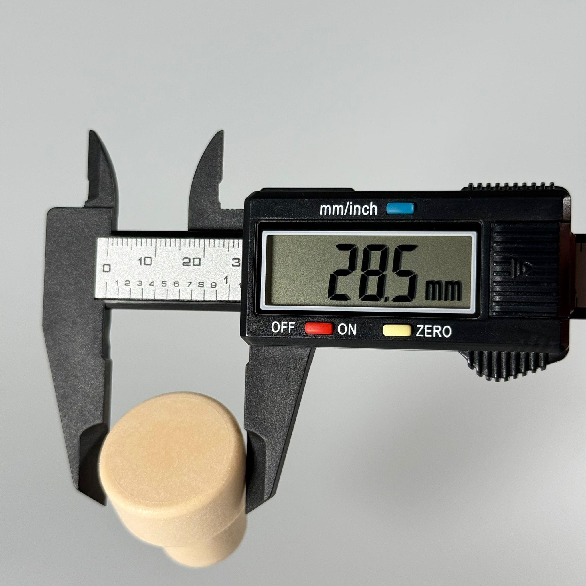 19,3 MANTAR  TIPA - SENTETİK T MANTAR TIPA - AHŞAP GÖRÜNÜMLÜ CAM ŞİŞE TIPASI