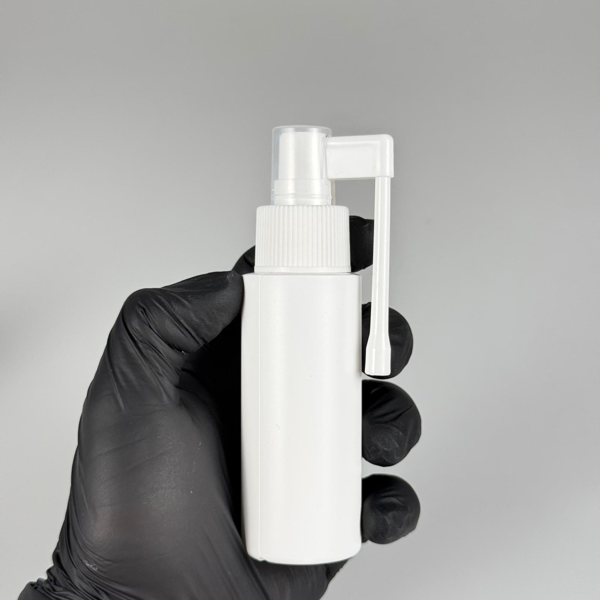 50 CC SİLİNDİR OVAL BOYUNLU KALIN POLİETİLEN ŞİŞE  - ORAL BOĞAZ  SPREYLİ - AĞIZ ÇAPI 24 MM - BEYAZ