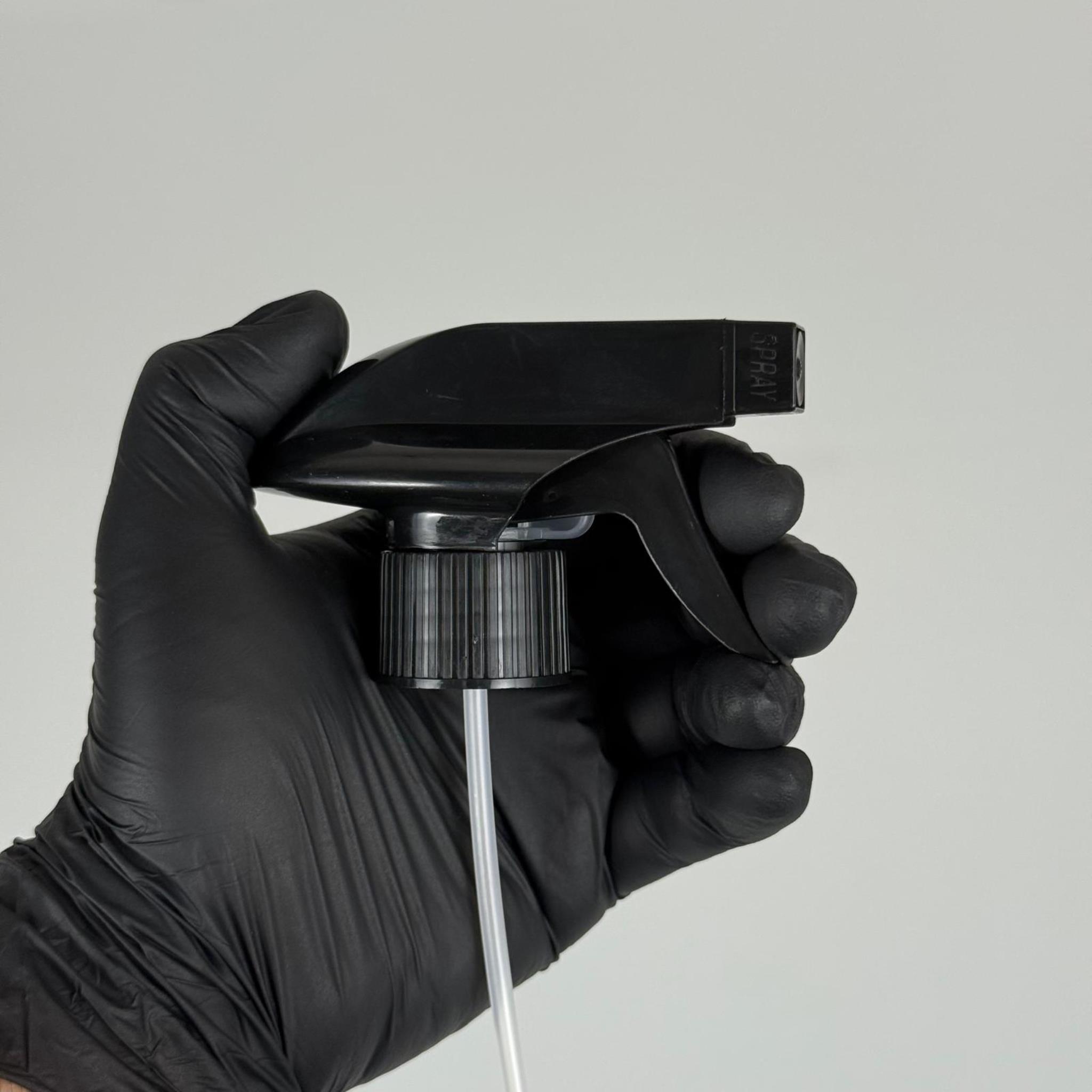 28 MM SPREY TETİK SPREY SİYAH RENK - 28 MM TRİGER CAMSİL SPREY