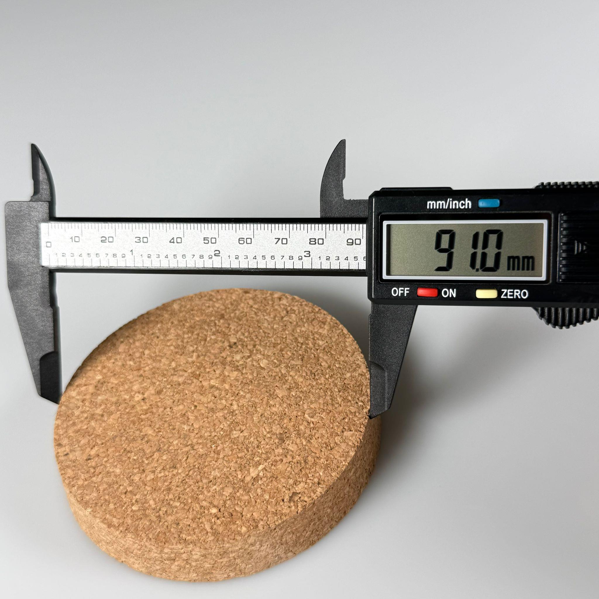 BÜYÜK MANTAR TIPA 950 X 910 X 15 MM - ahşap altlık, dekoratif mantar, mantar nihale vb olarak kullanılabilir