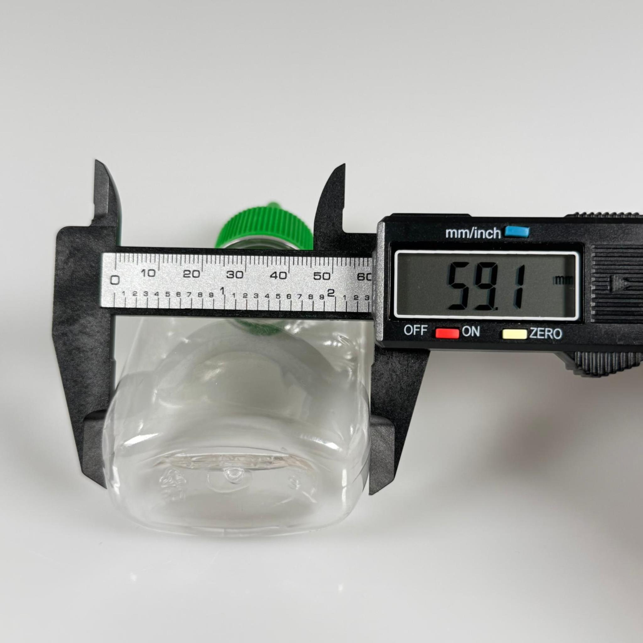 mini yağlık, sosluk - kolayca sıkılabilir 100 ml plastik pet şişe + yeşil asansör twist sivri kapak