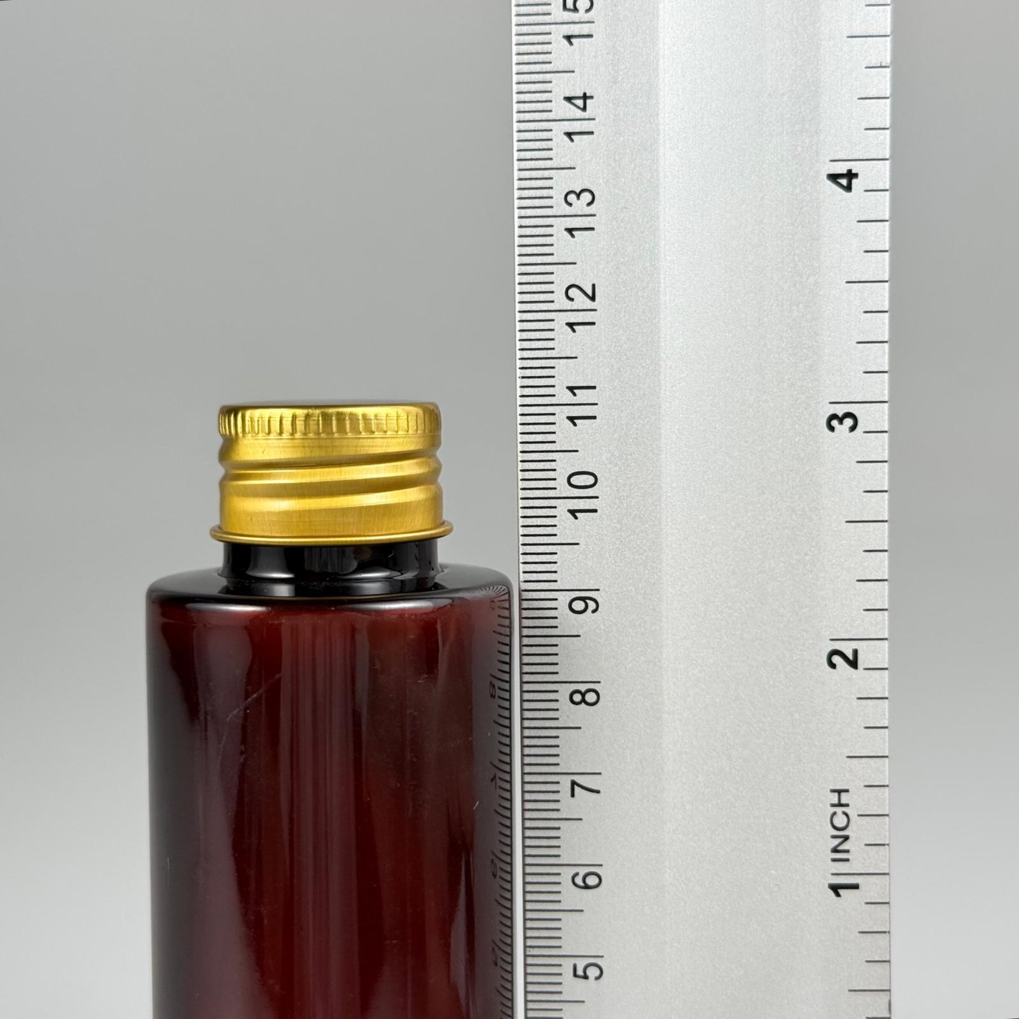 100 CC AMBER SİLİNDİR KESKİN KÜT MODEL SERT PET ŞİŞE (17 GR - 24 AĞIZ ) + KÖPÜK CONTALI GOLD METAL ALÜMİNUM KAPAKLI TAKIM - 100 ML KAPAKLI AMBER PLASTİK ŞİŞELER